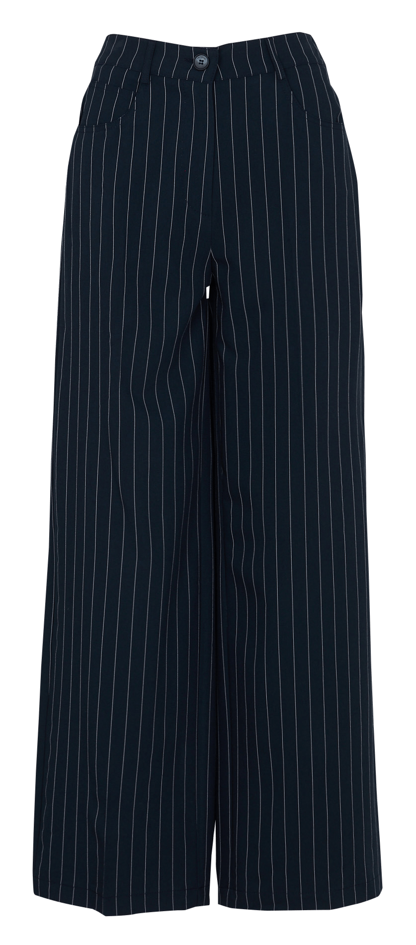 Wijde, gestreepte broek IMPERIAL Blauw
