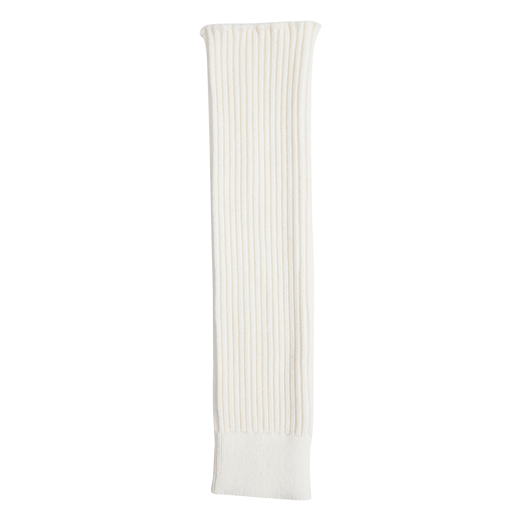 Gestreepte beenwarmers van textiel JONAK Wit