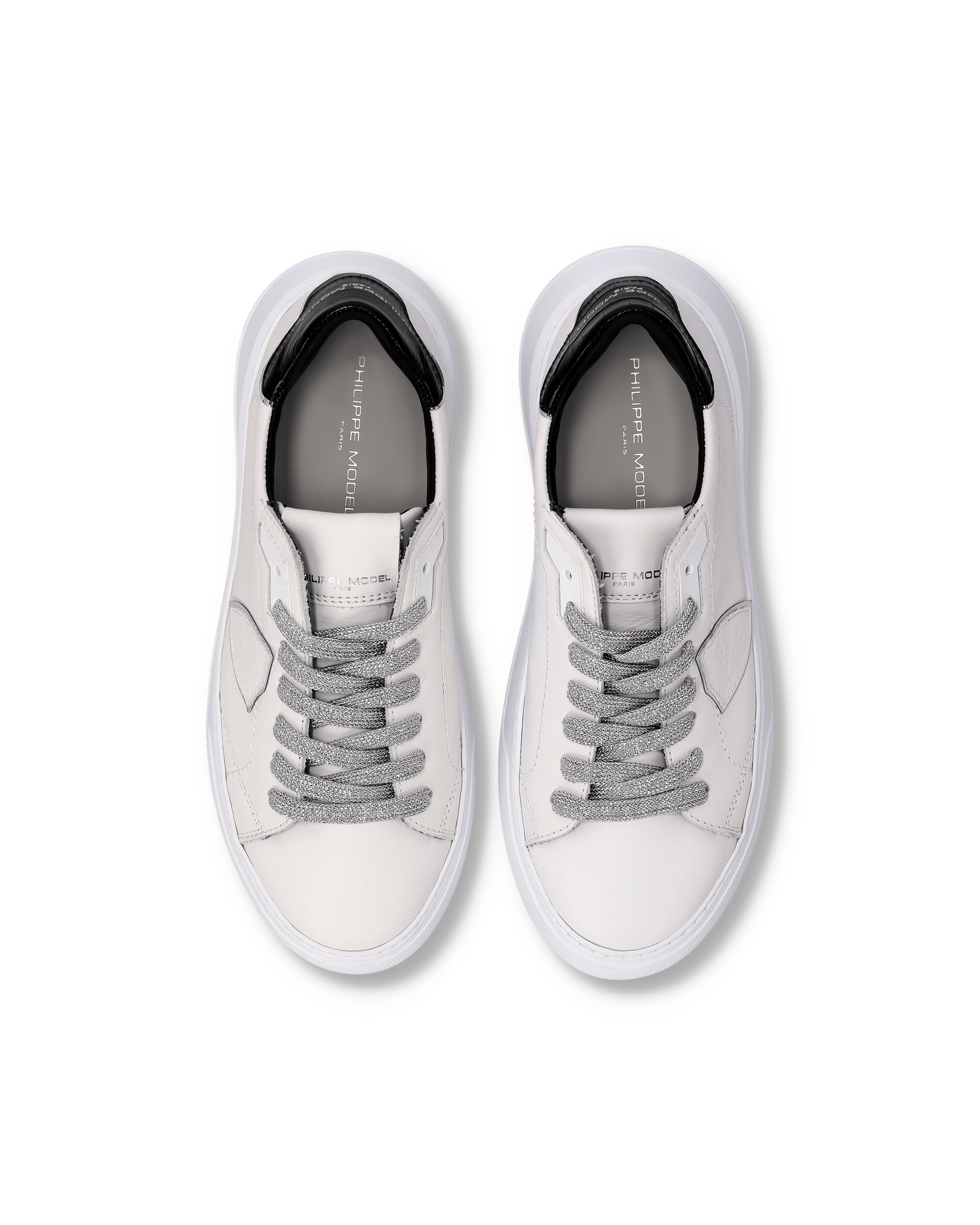 Tennis Temple Sneakers. PHILIPPE MODEL Black