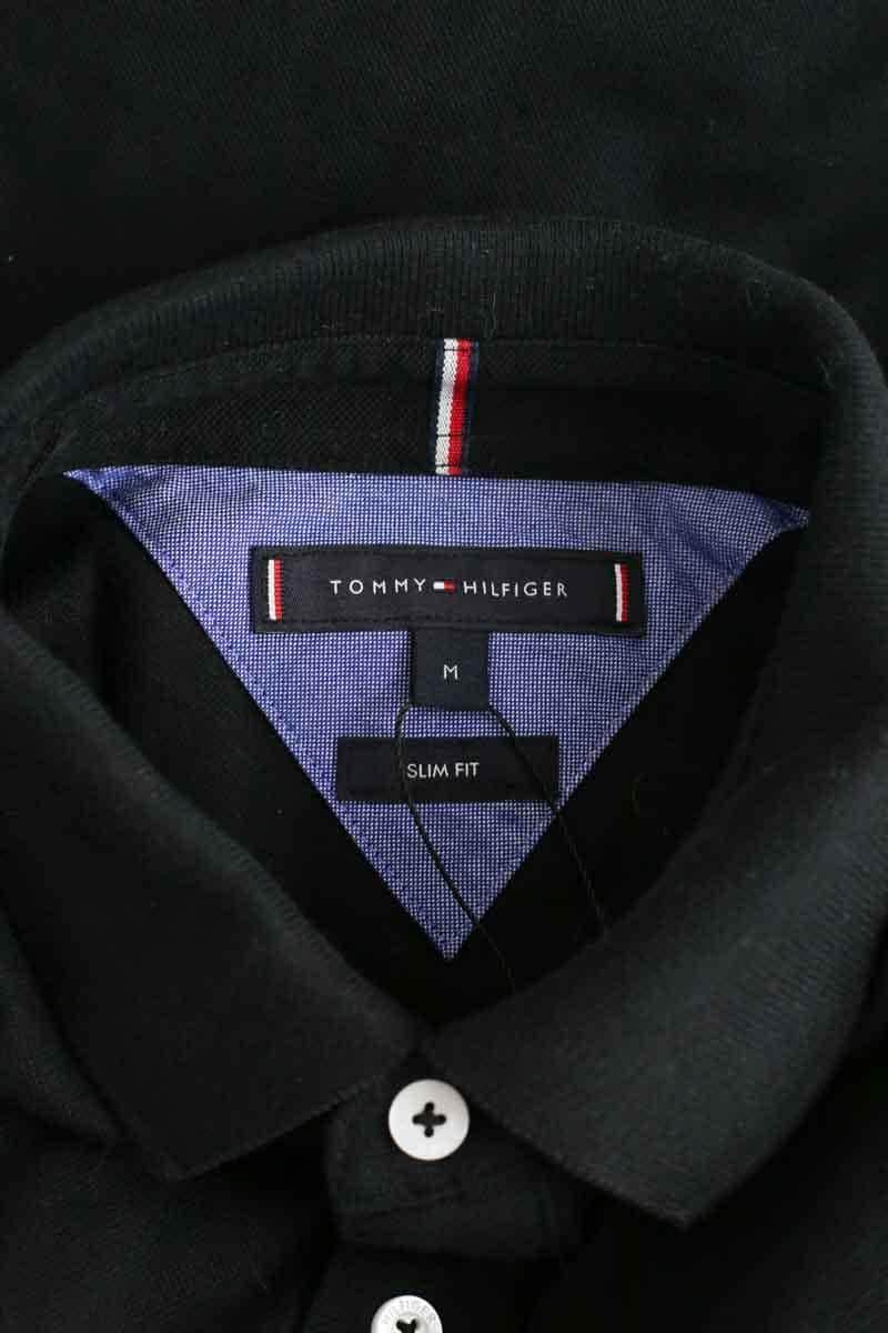 Polo shirt TOMMY HILFIGER - SECONDE MAIN Black