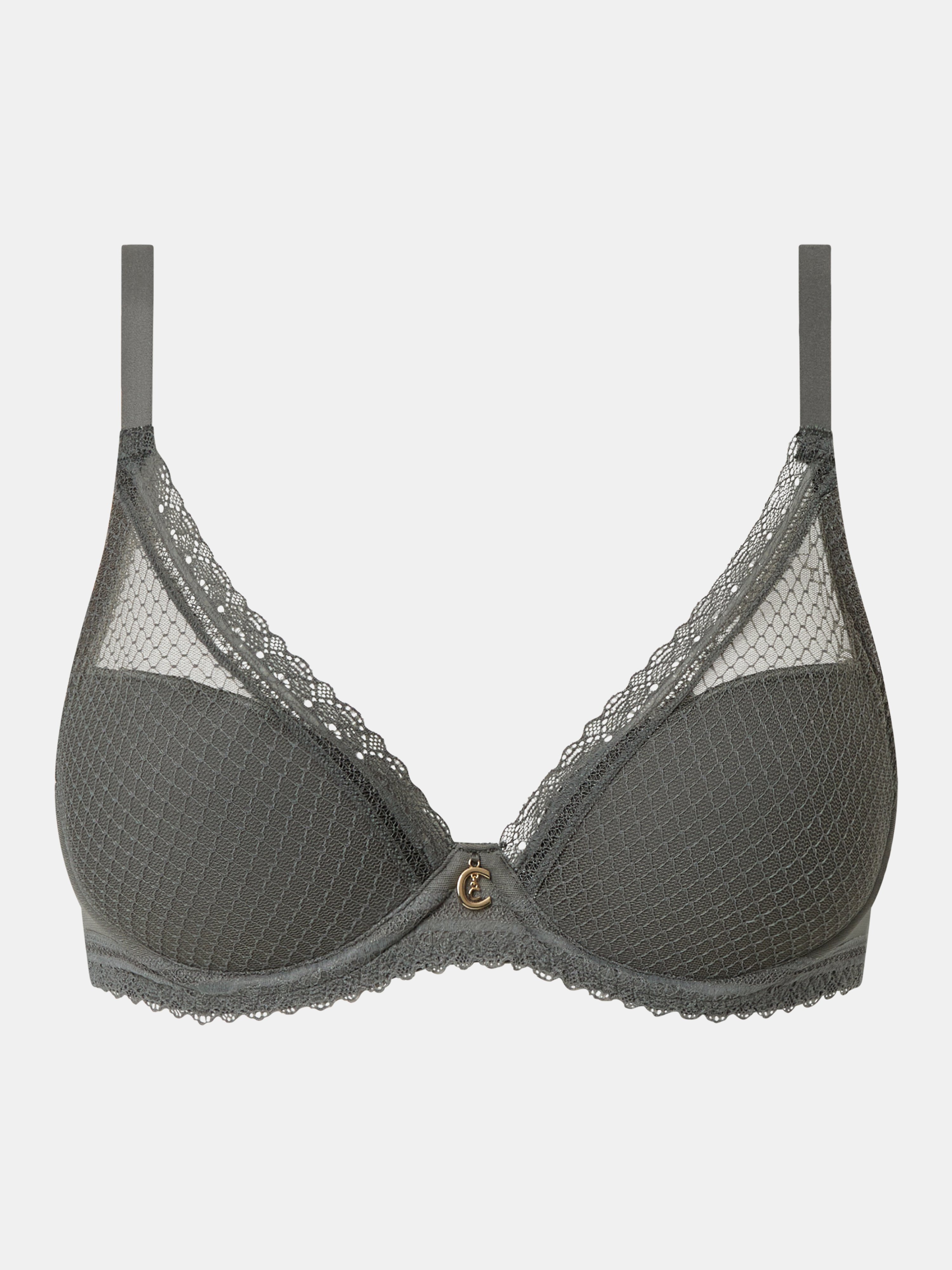 Plunge cup bra CHANTELLE Green