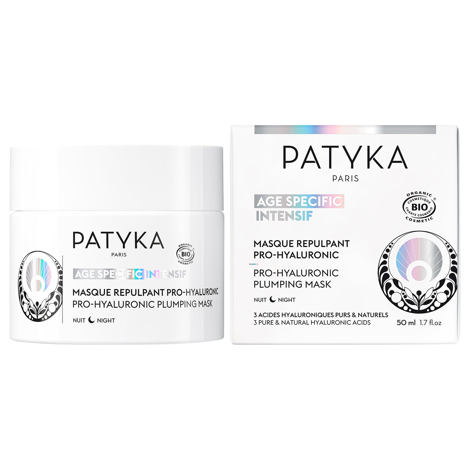 Masque repulpant pro-hyaluronic PATYKA No color