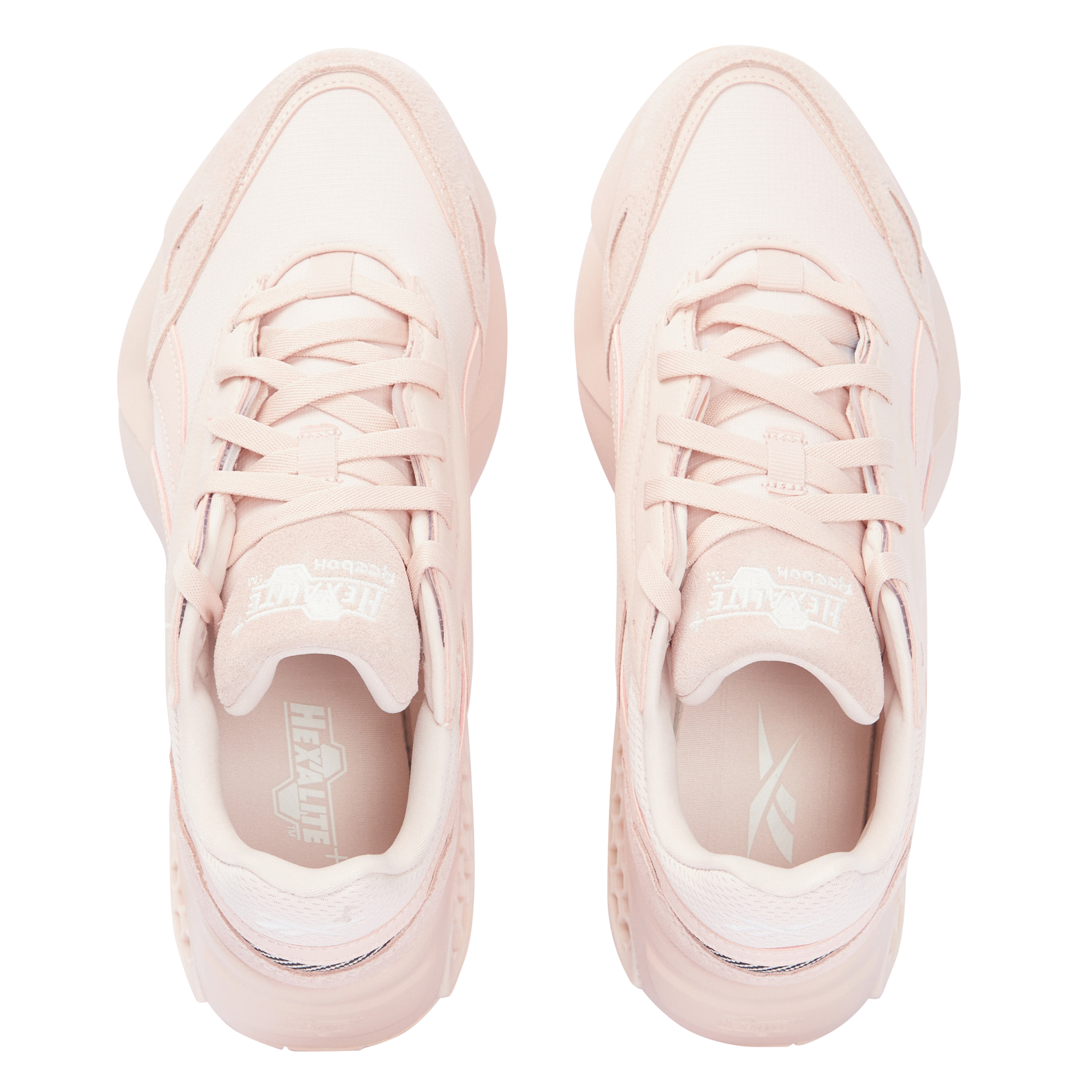 Low-top suede sneakers REEBOK Pink
