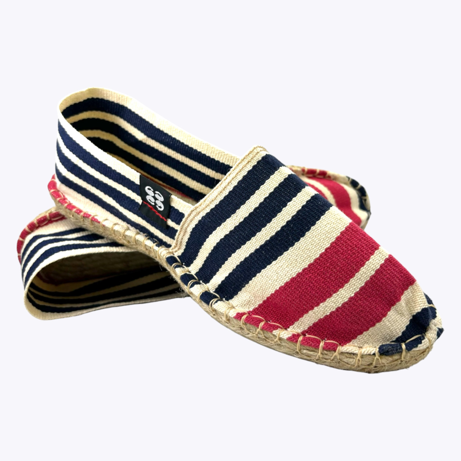 Striped Frenchy espadrilles ART OF SOULE White