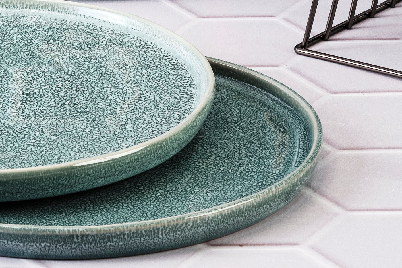 Magma plate ø27 cm - 6 pieces - cobalt BJORN Blue