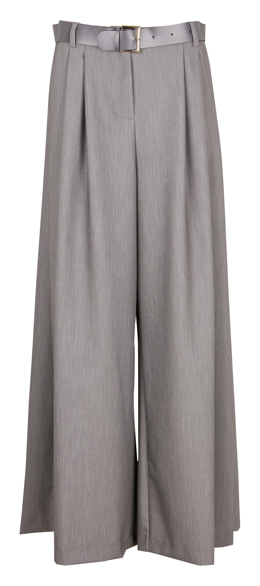 Palazzo pants with belt IMPERIAL Grey