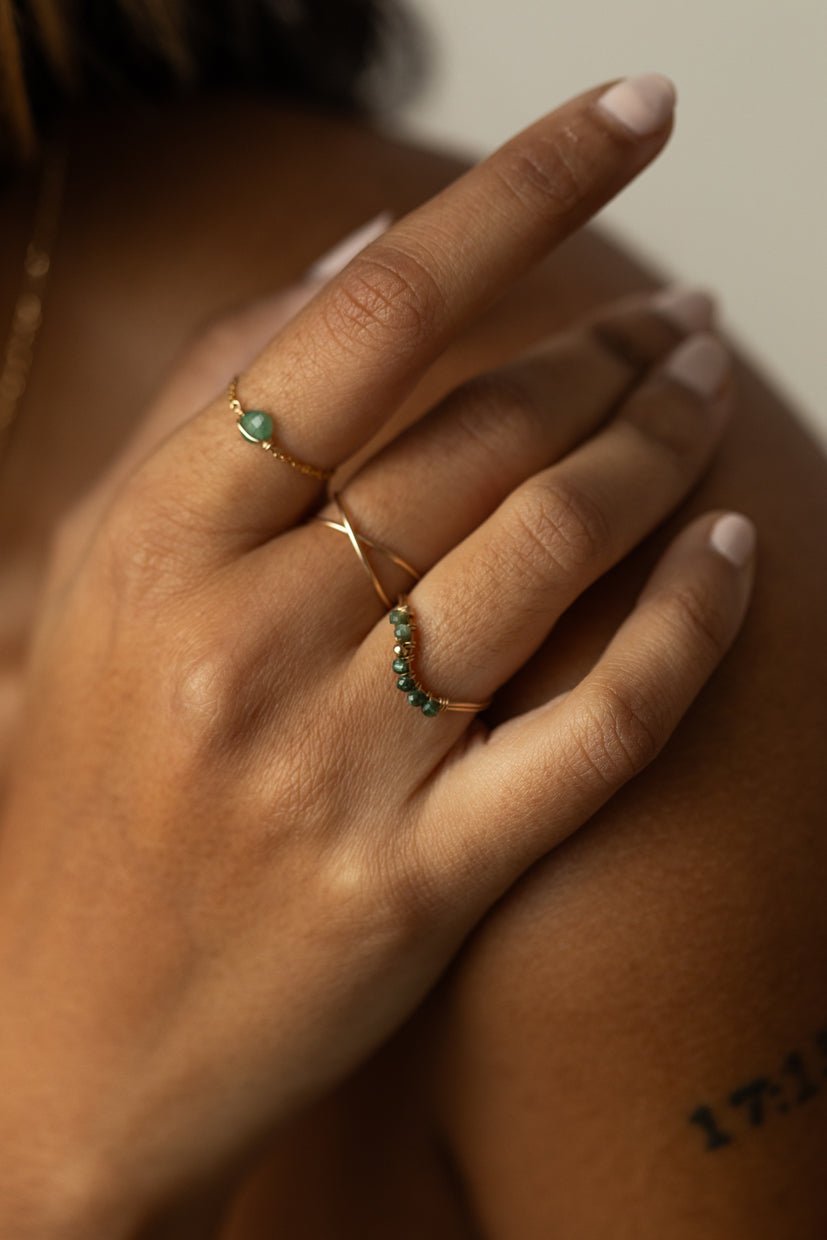 Chain ring YAY Green