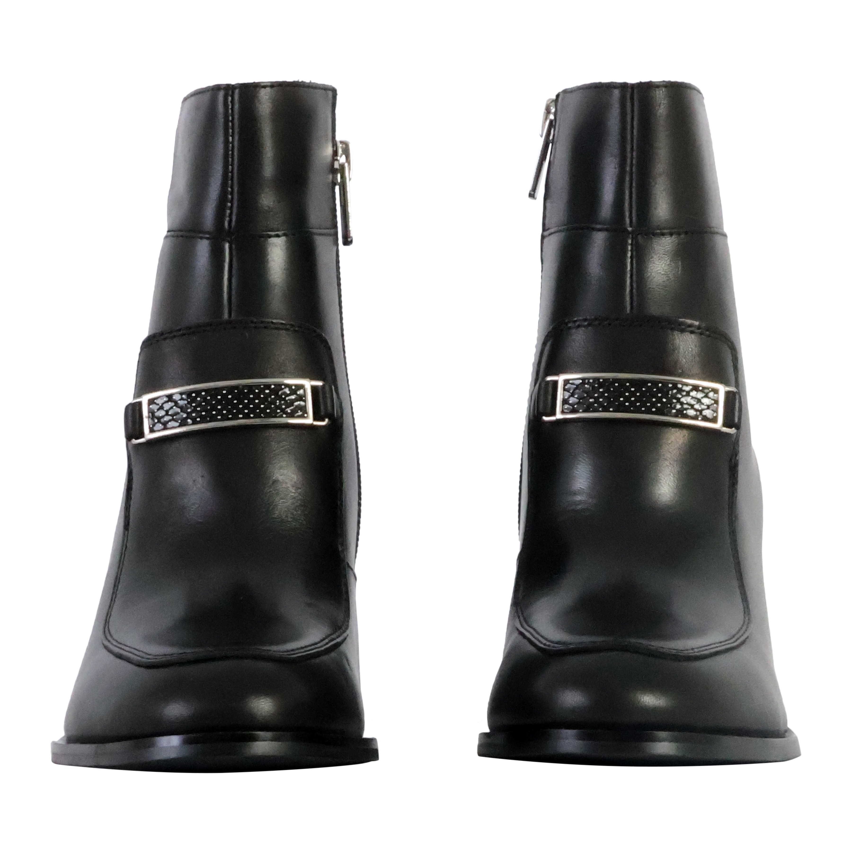 Viana leather ankle boot EMILIE KARSTON Black