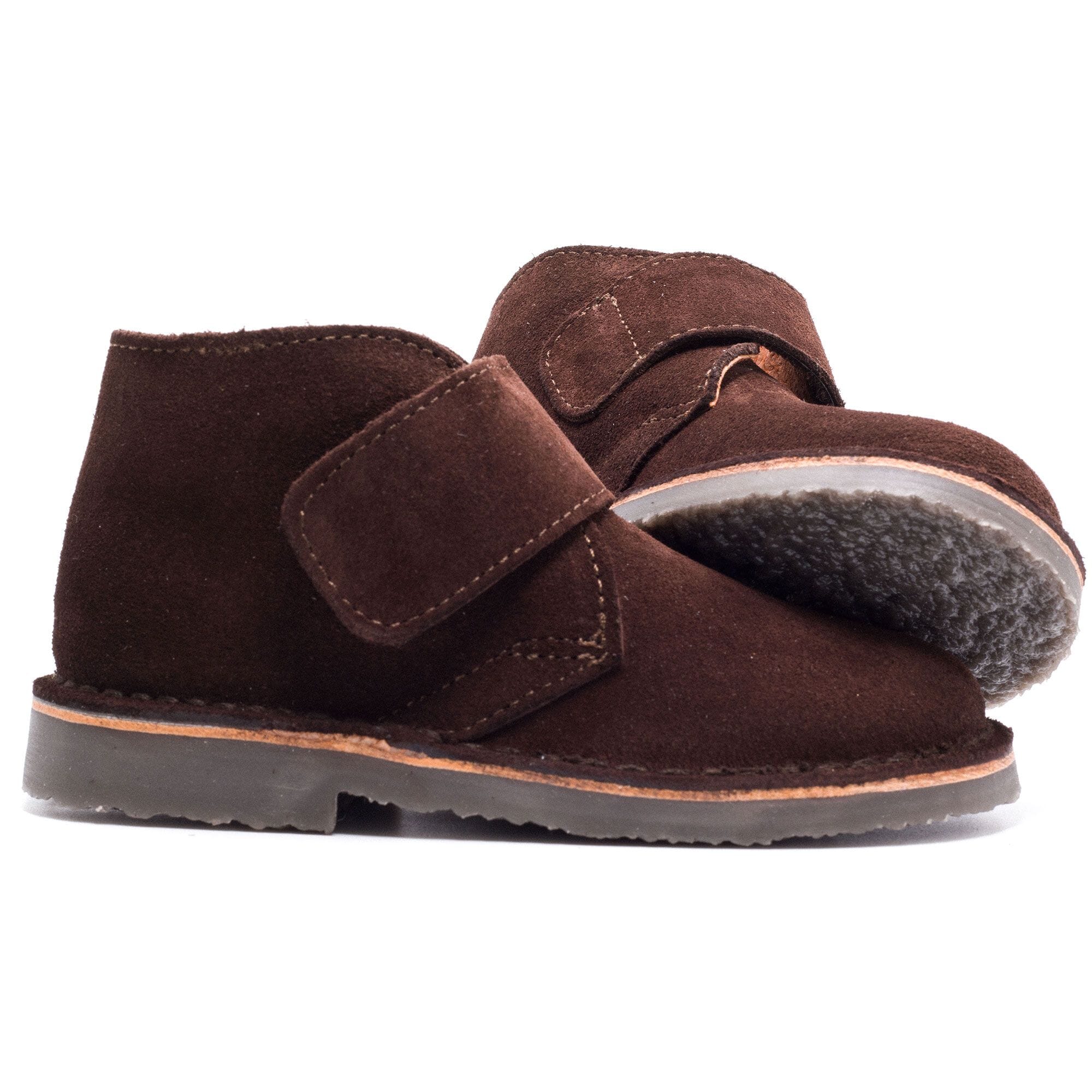 Baby shoes with Velcro closure Boni & Sidonie Brown