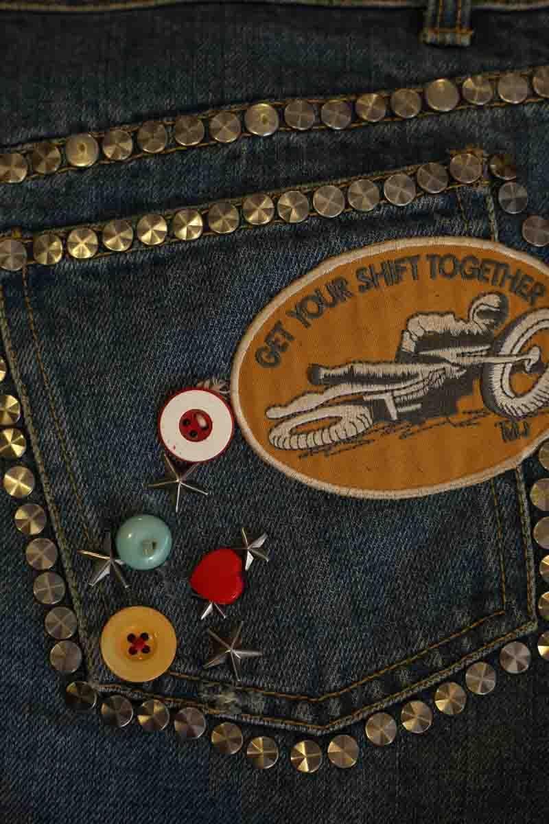 Cotton mini skirt MARC JACOBS - Seconde Main Blue