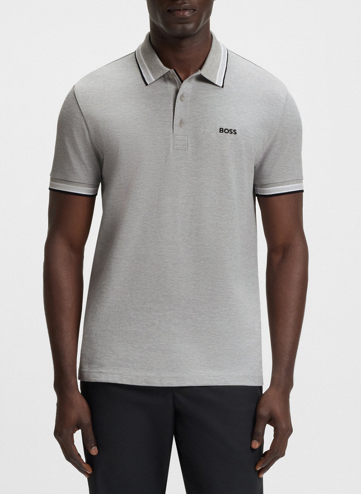 Regular-fit cotton polo shirt BOSS