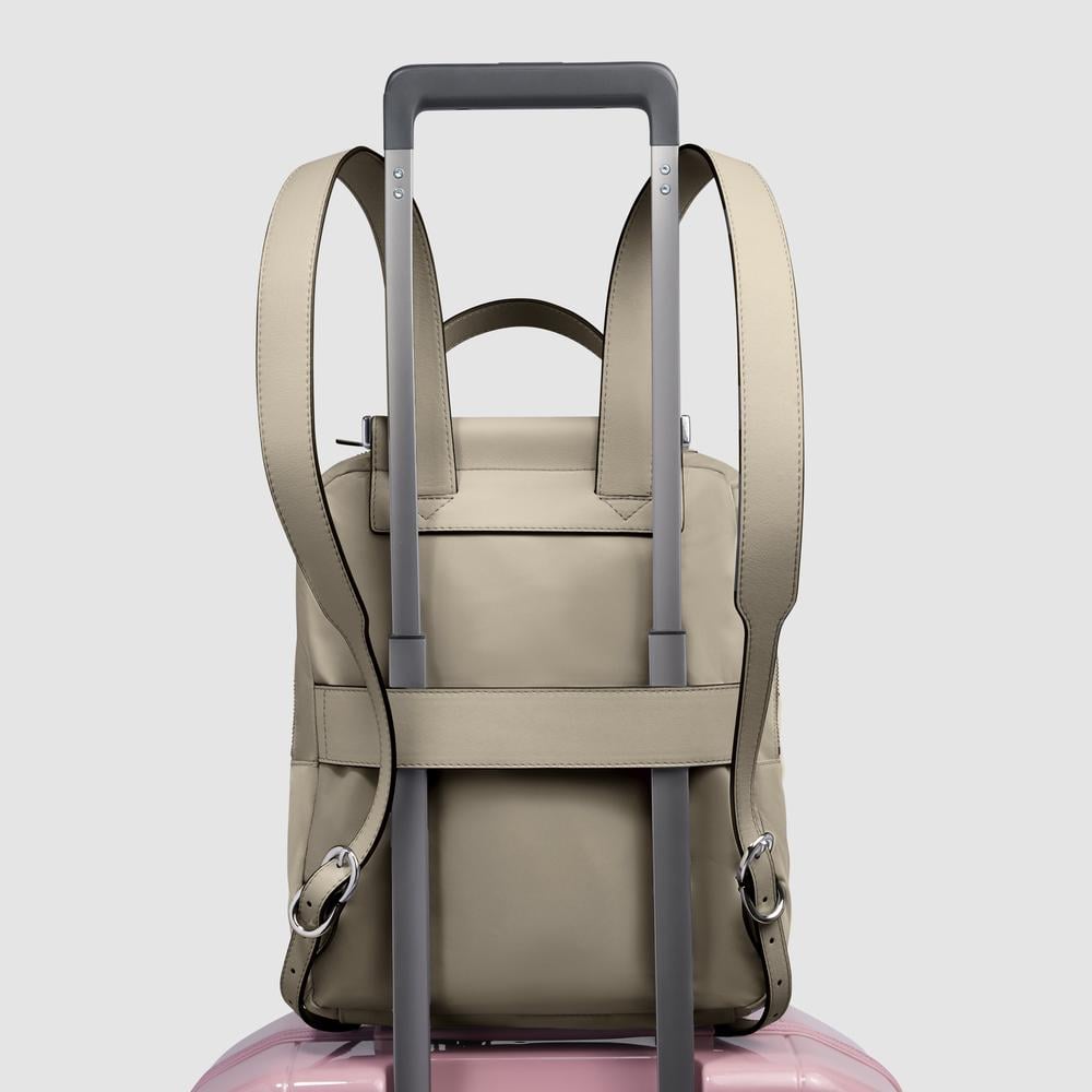 Women's backpack for iPad® Pro 12.9 PIQUADRO Beige