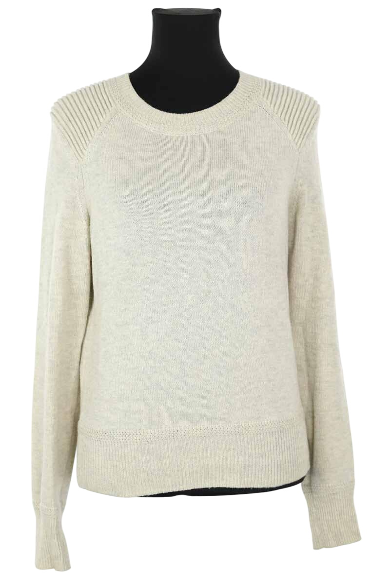 Cotton sweater ISABEL MARANT ÉTOILE - SECONDE MAIN Beige