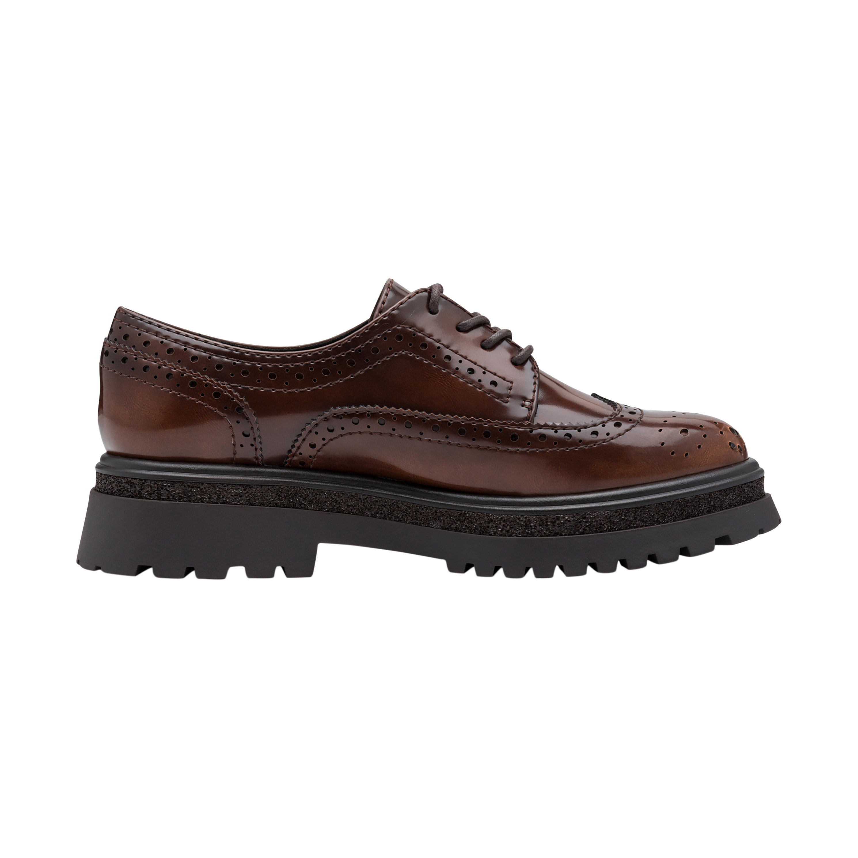 Lace-up Derby shoes TAMARIS Brown