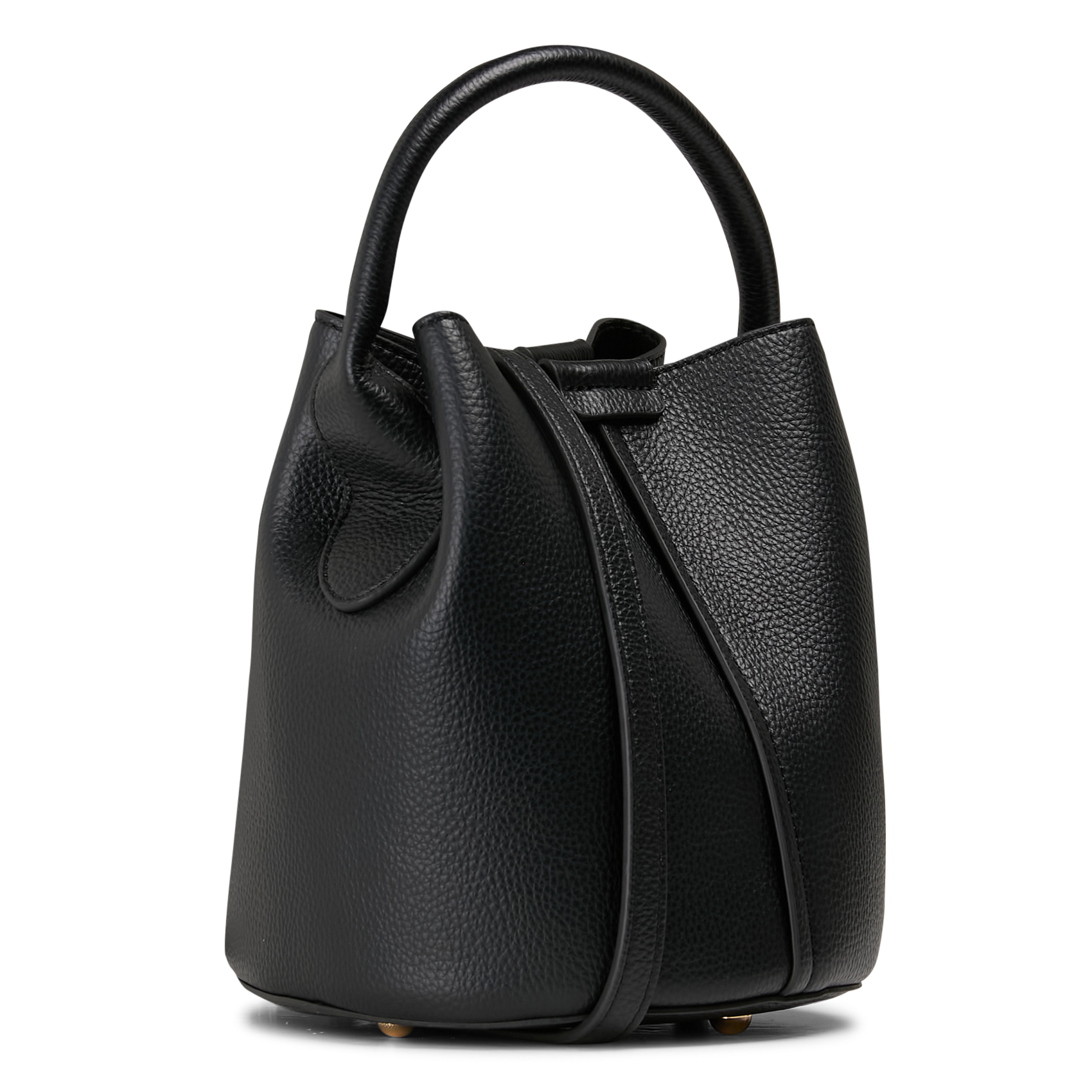Faux leather bucket bag AU PRINTEMPS PARIS Black