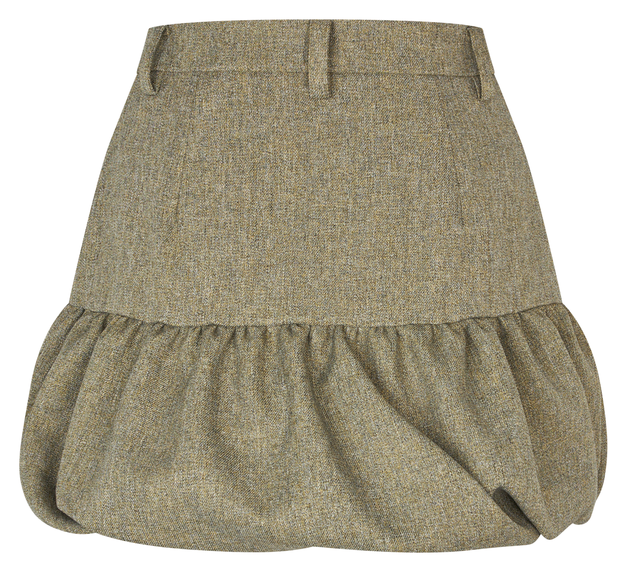 Jupe courte effet boule BAUM UND PFERDGARTEN Kaki