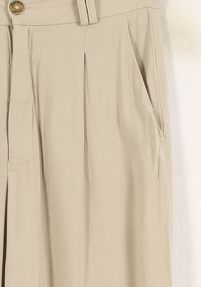 PANTS ORTA - Seconde main Beige