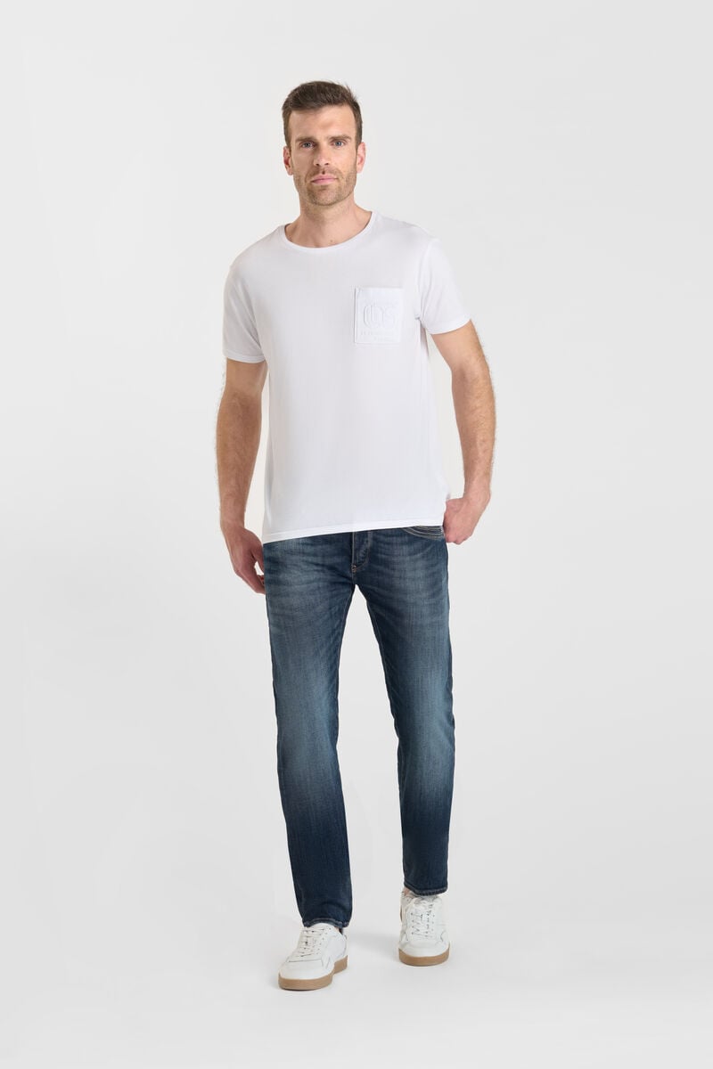 Slim stretch jeans, length 34 LE TEMPS DES CERISES Blue