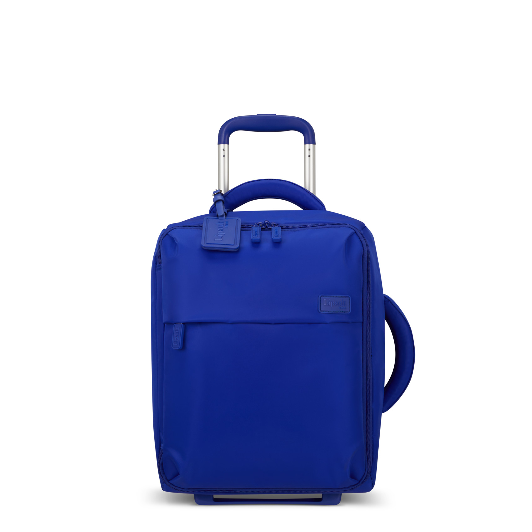 Foldable feather suitcase 2 wheels size S LIPAULT Blue