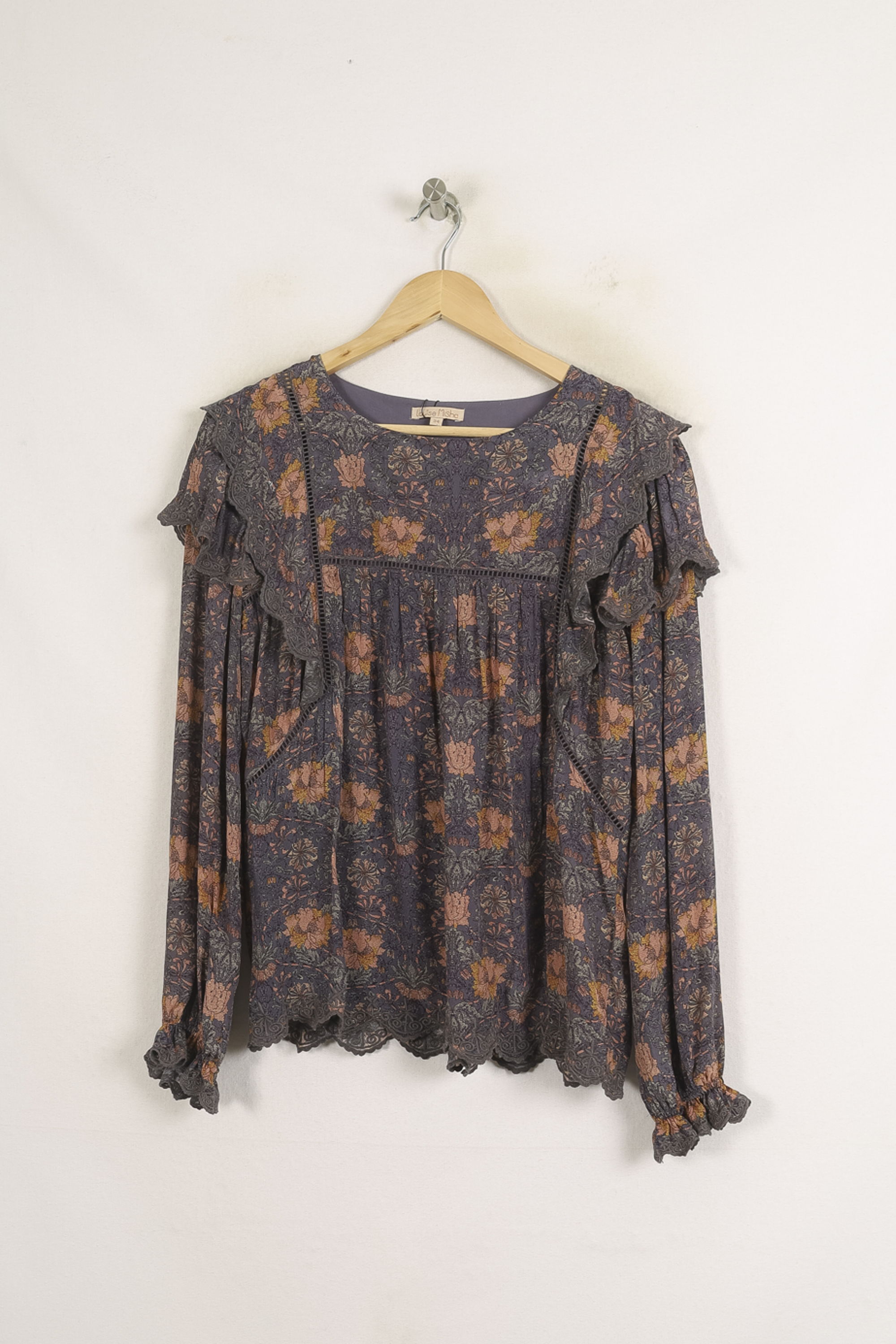 Blouse LOUISE MISHA - Seconde Main Purple