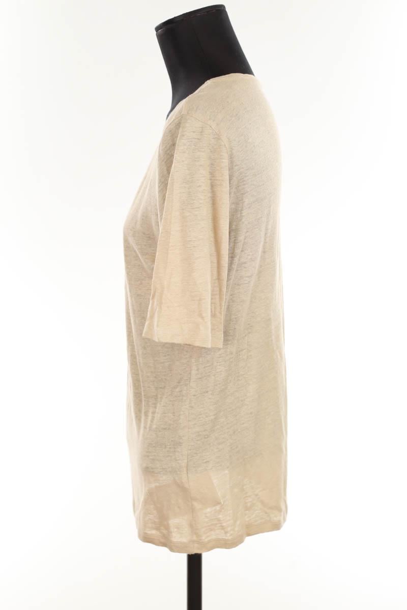 T-shirt MAJESTIC FILATURES - SECONDE MAIN Beige