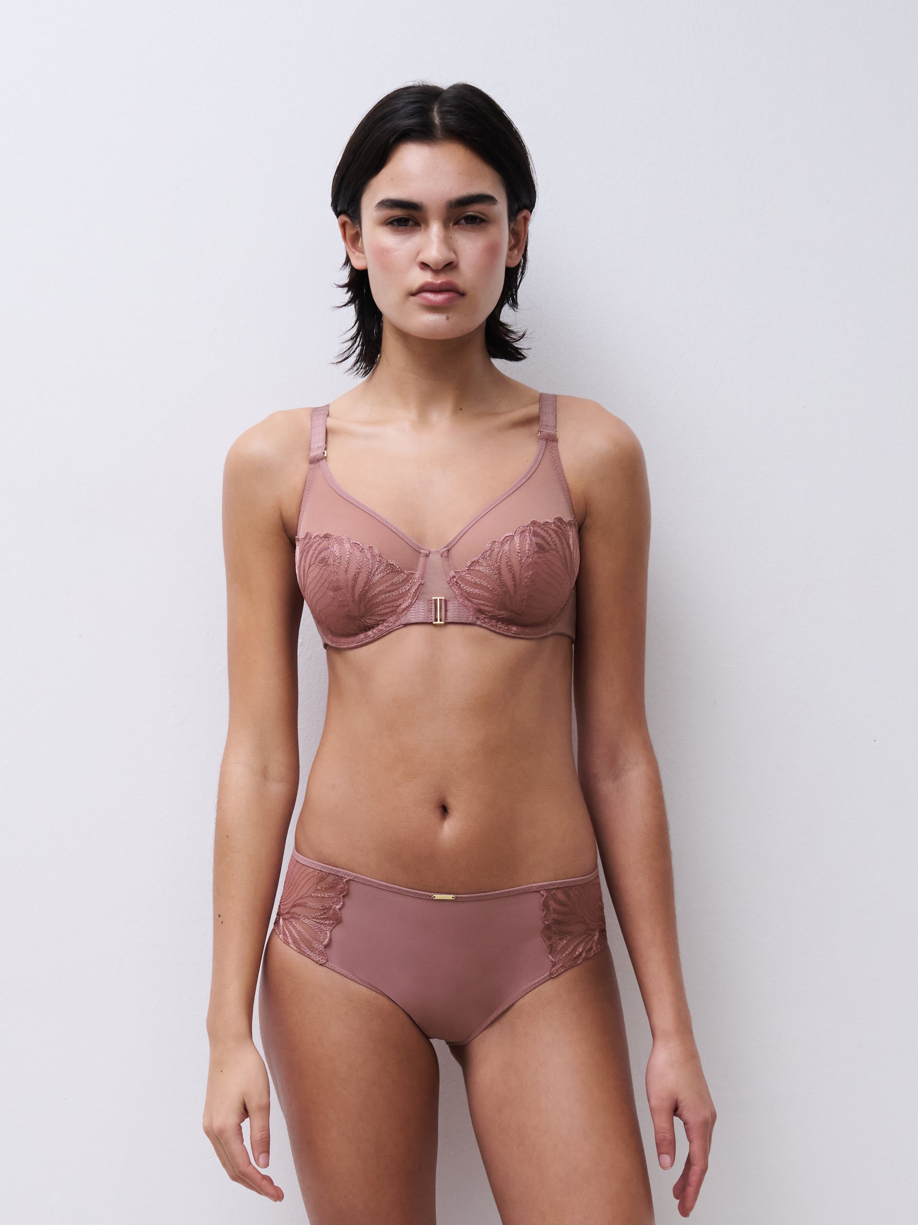 Dark Fold panties CHANTELLE Brown