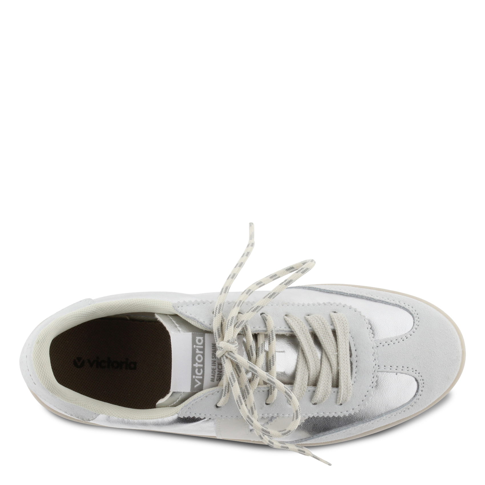 Baskets basses  VICTORIA Argent