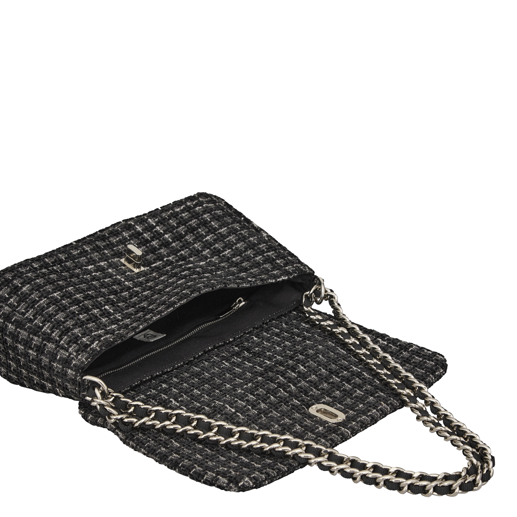 Gewebte Handtasche BECKSONDERGAARD Schwarz