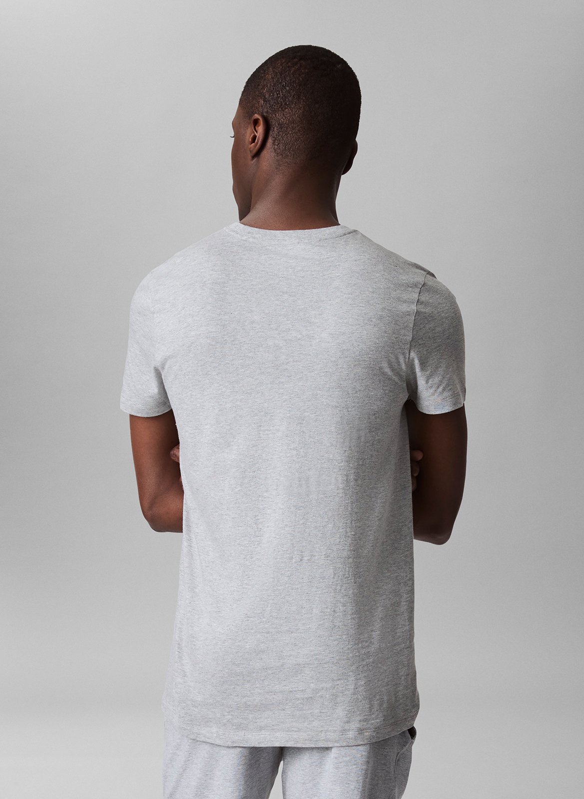 Set aus 3 Basic Rundhals-T-Shirts CALVIN KLEIN UNDERWEAR Mehrfarbig