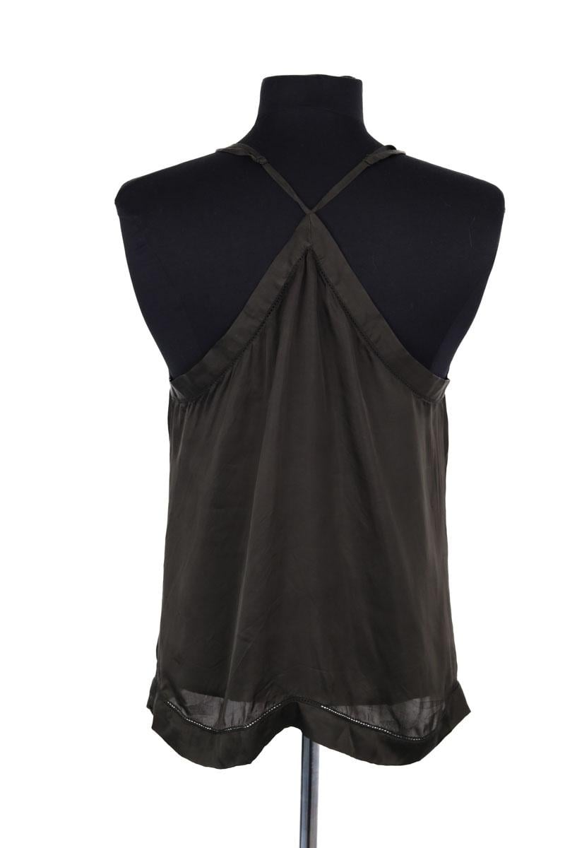 Azawood sleeveless top ISABEL MARANT ÉTOILE - SECONDE MAIN Khaki