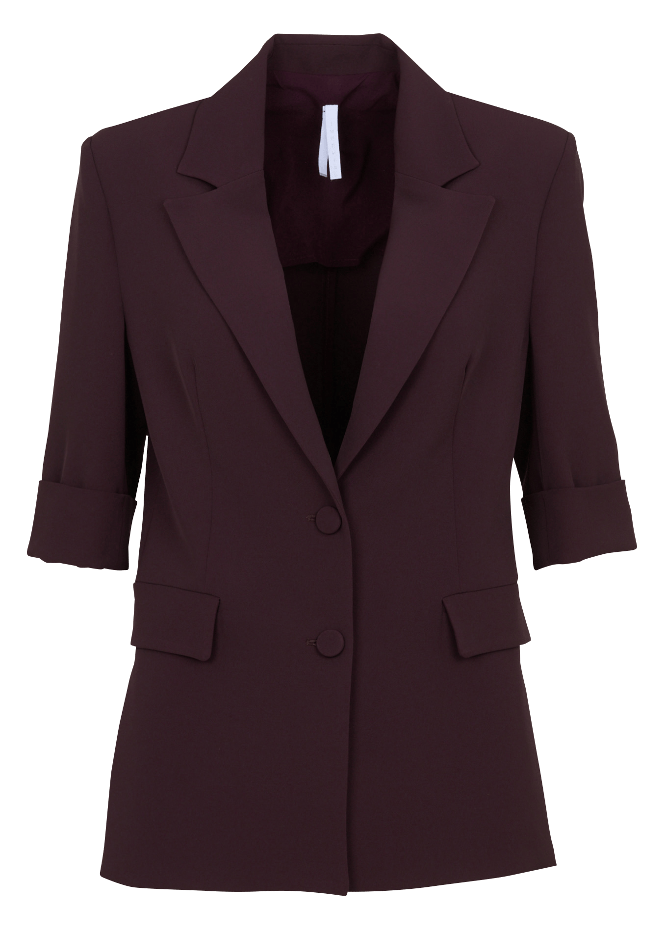 Eleganter einfarbiger Blazer IMPERIAL Schwarz