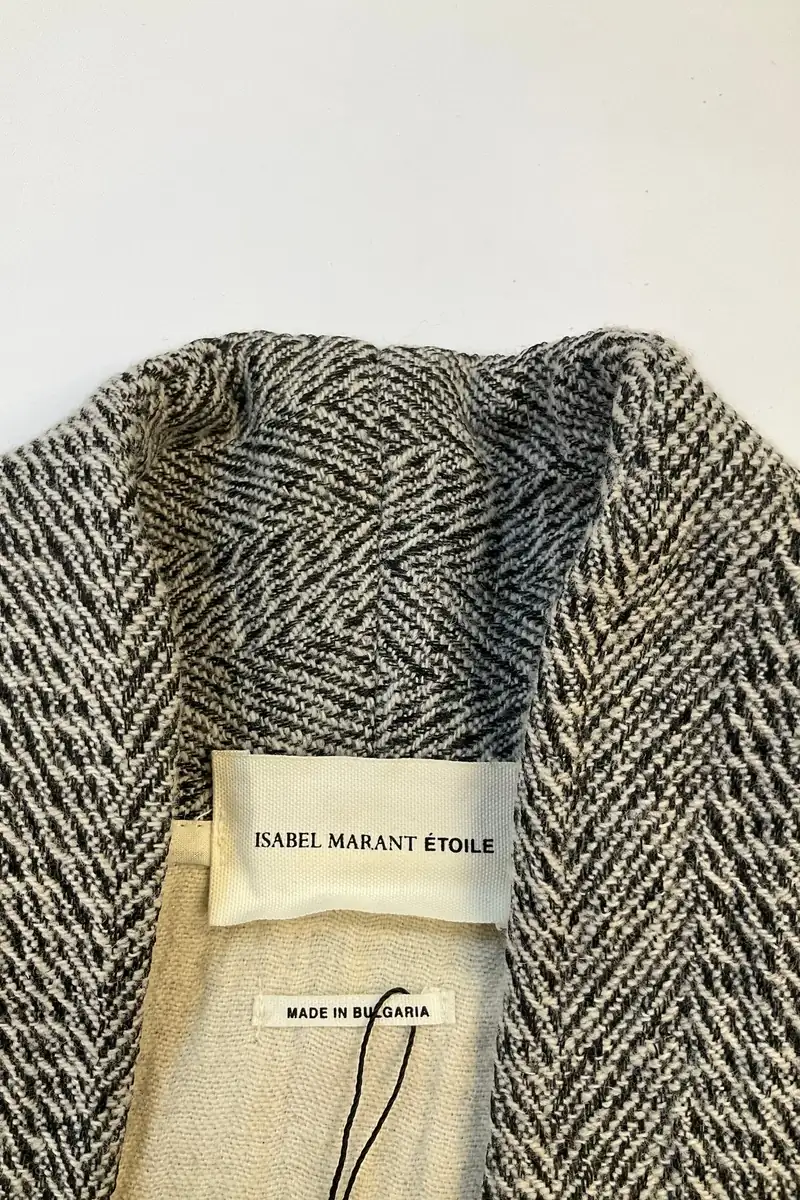 Coat ISABEL MARANT ÉTOILE - SECONDE MAIN Grey