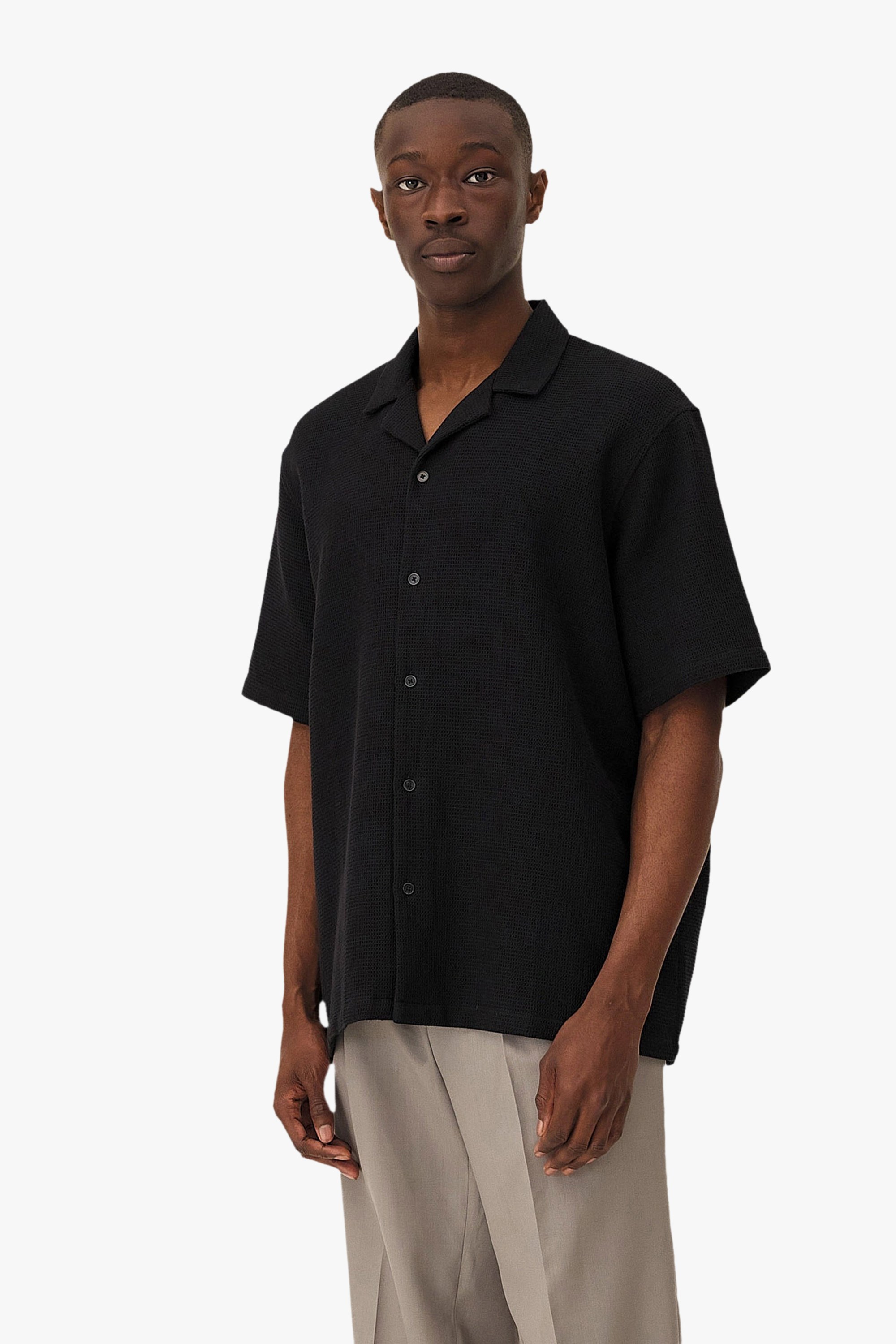 Casual Orleans Shirt Noyoco Black