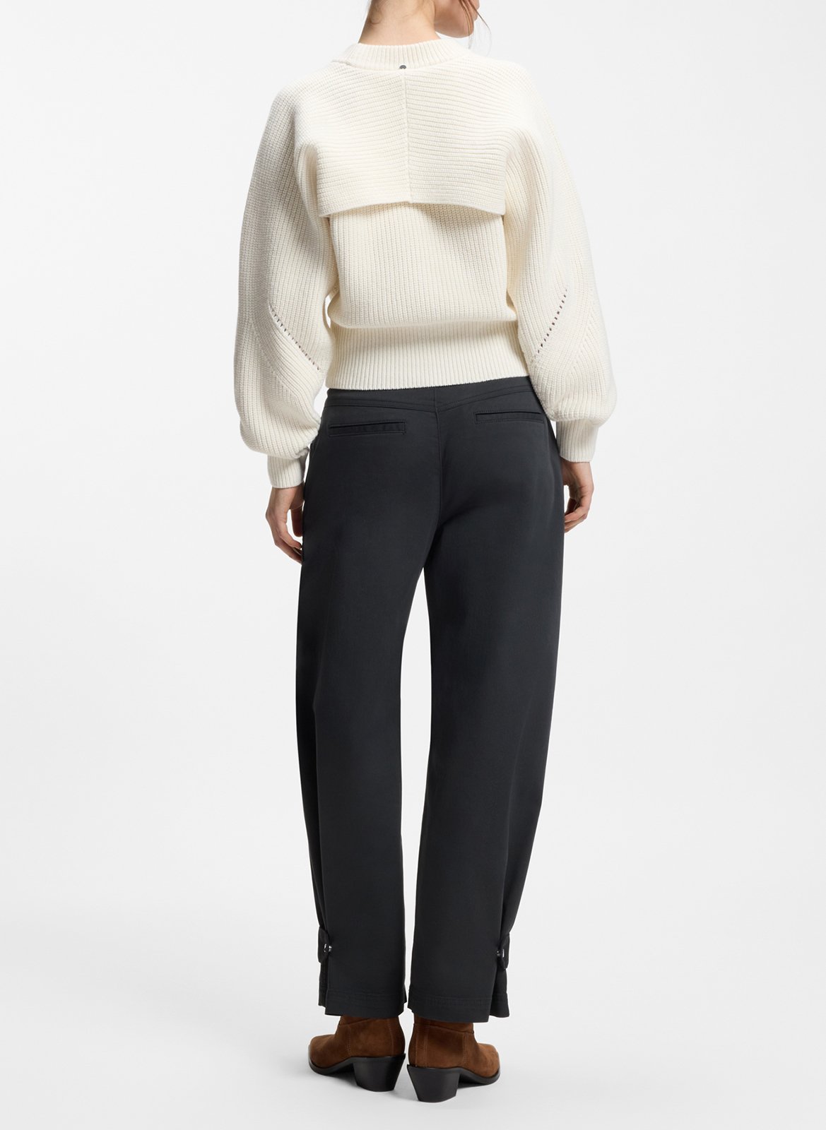 Alpaca wool sweater BOSS Beige