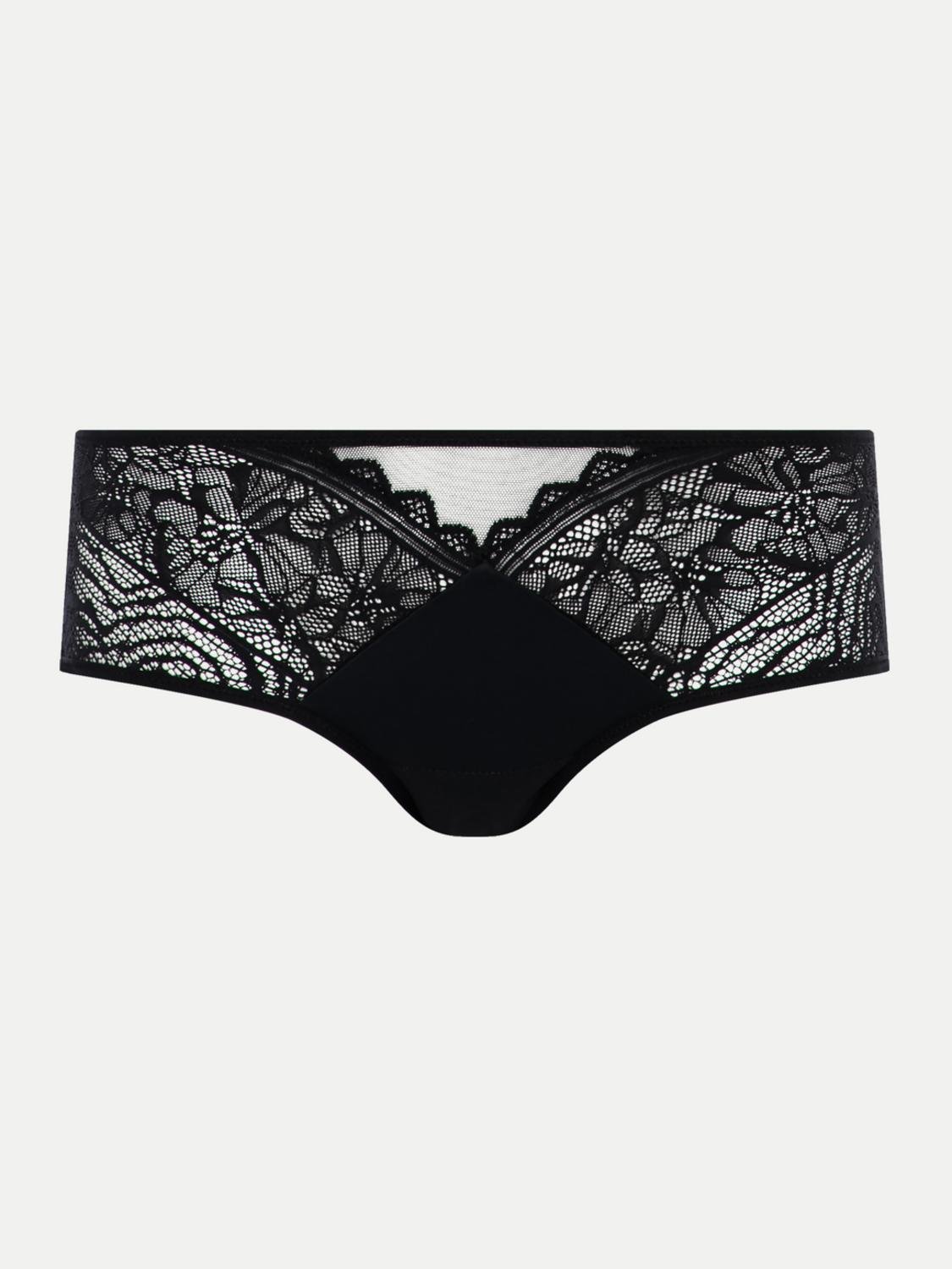 Lace boy shorts CHANTELLE Black