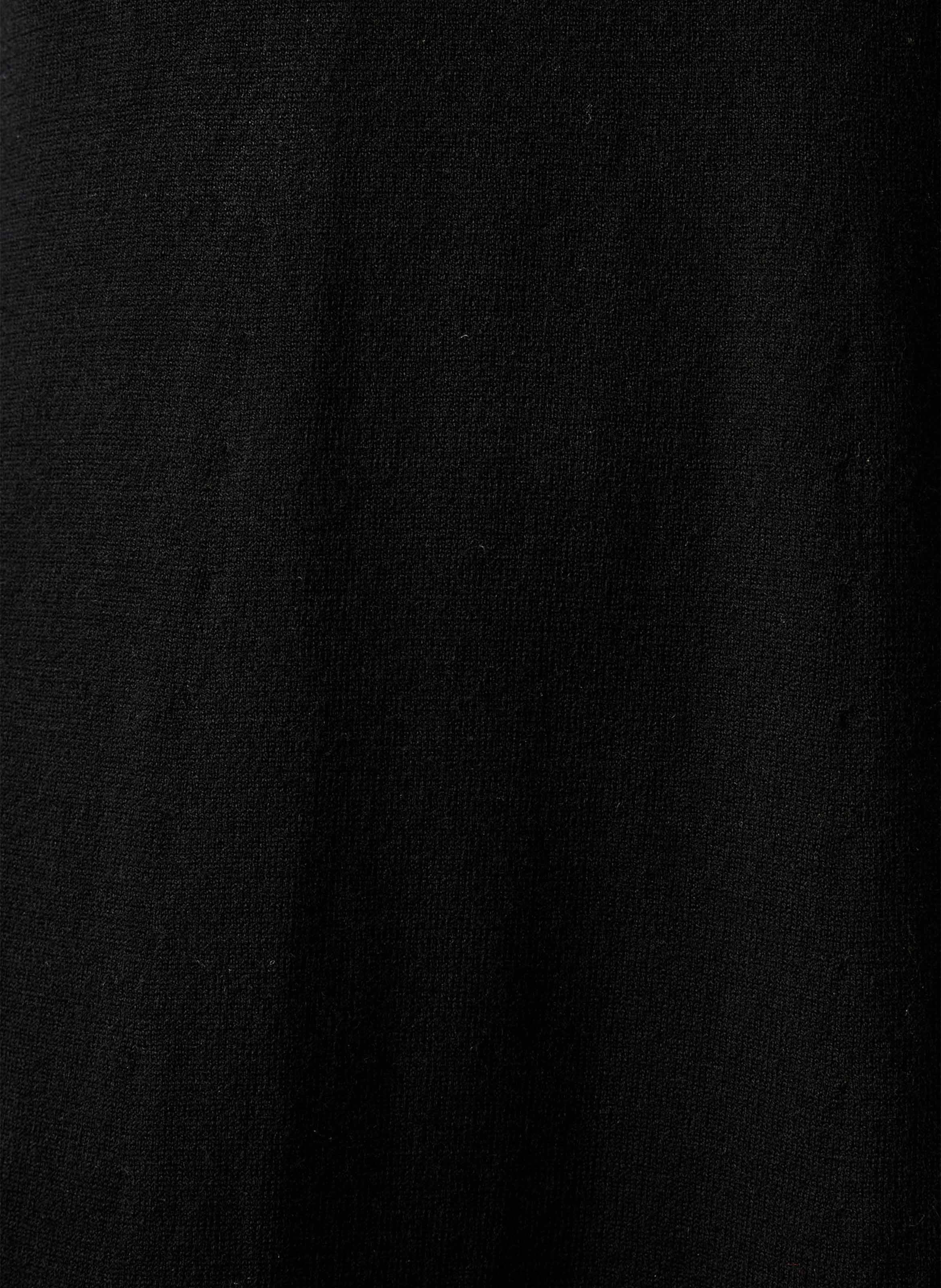 Langes, weites Pulloverkleid LA FEE MARABOUTEE Schwarz