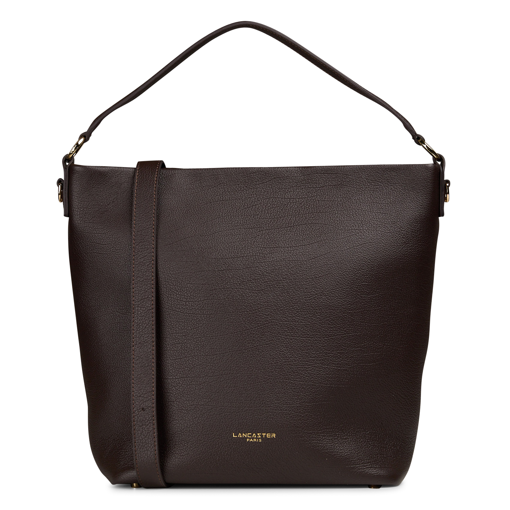 Leren handtas LANCASTER PARIS Bruin