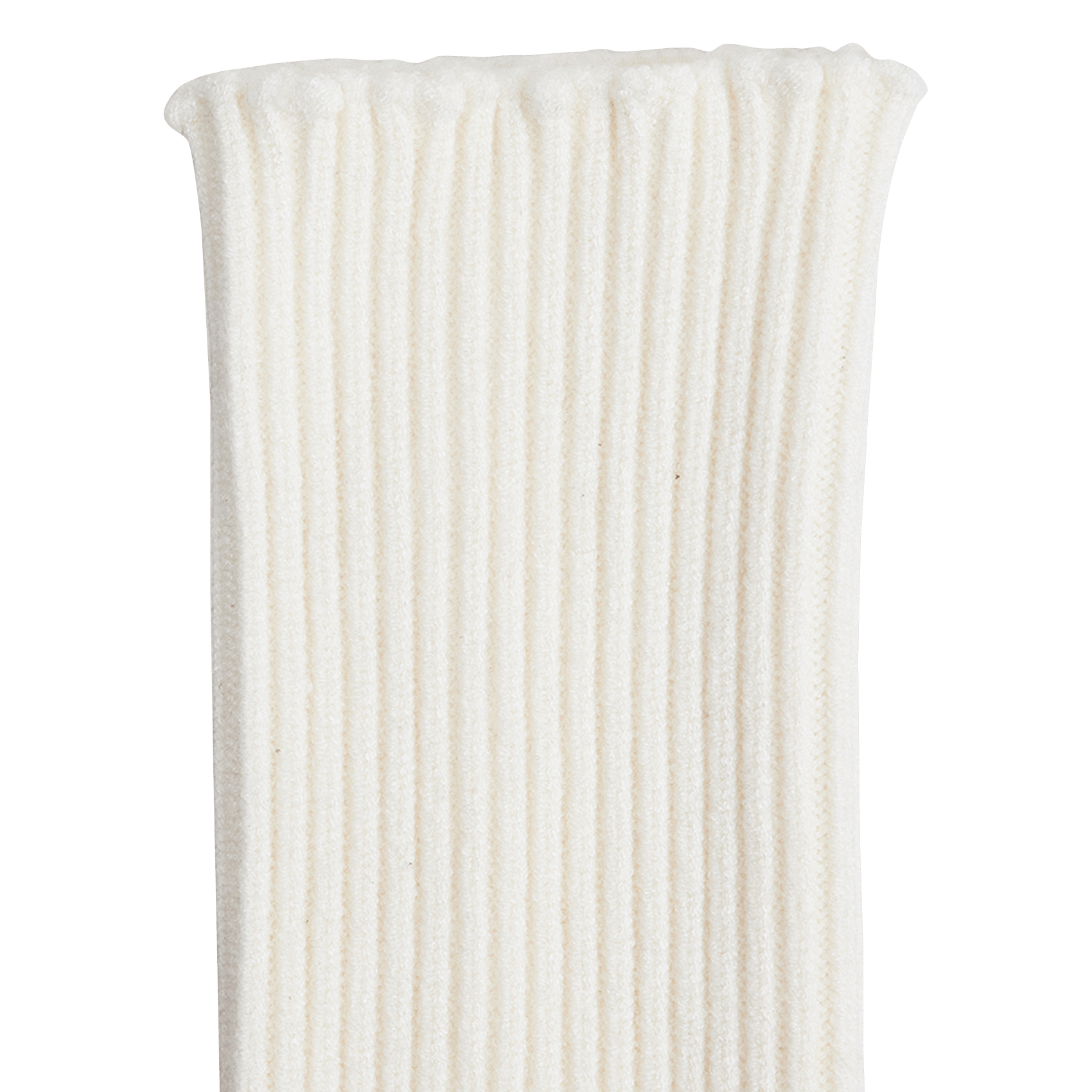 Gestreepte beenwarmers van textiel JONAK Wit