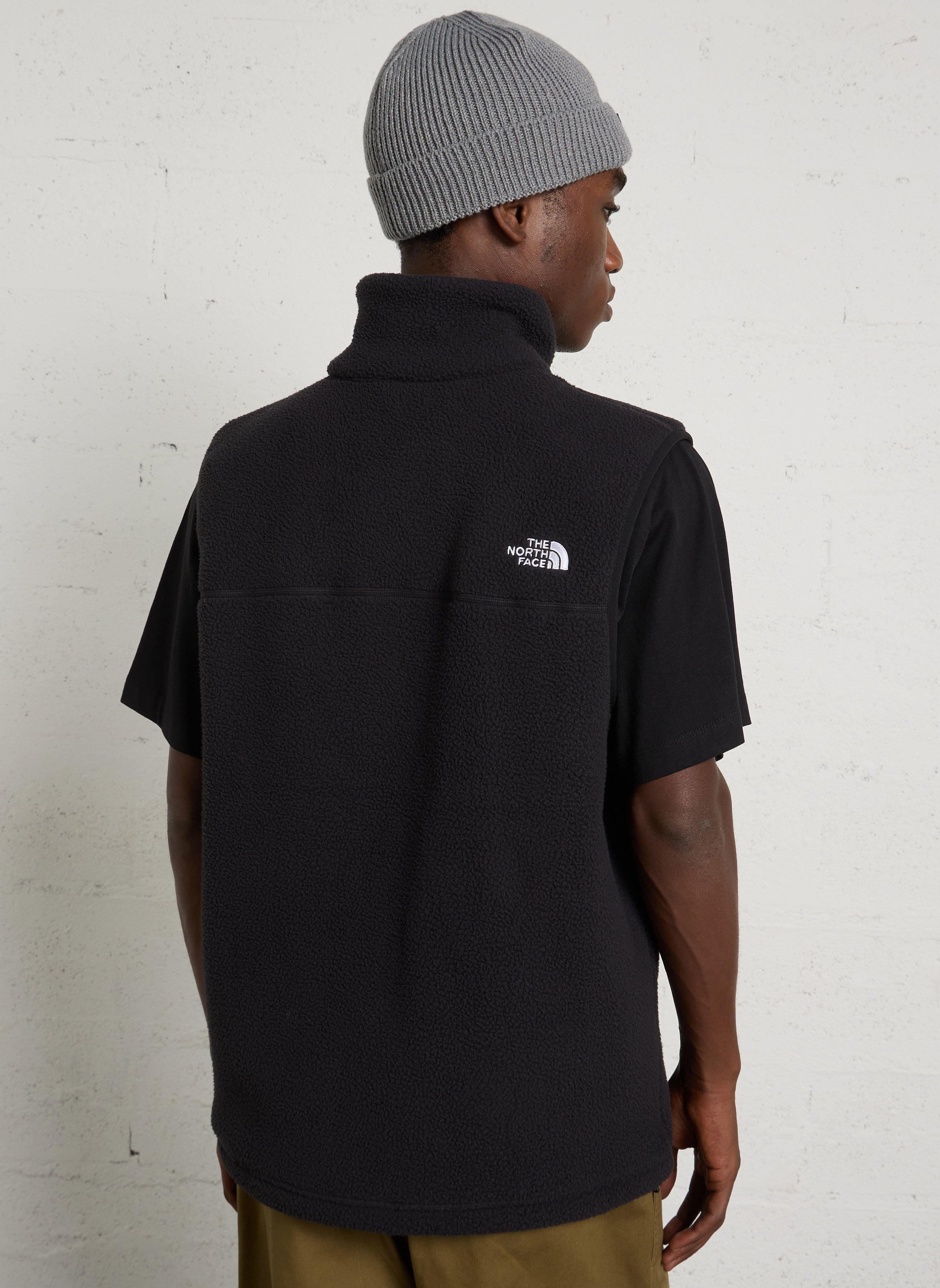 Oversized sleeveless polar fleece THE NORTH FACE Black