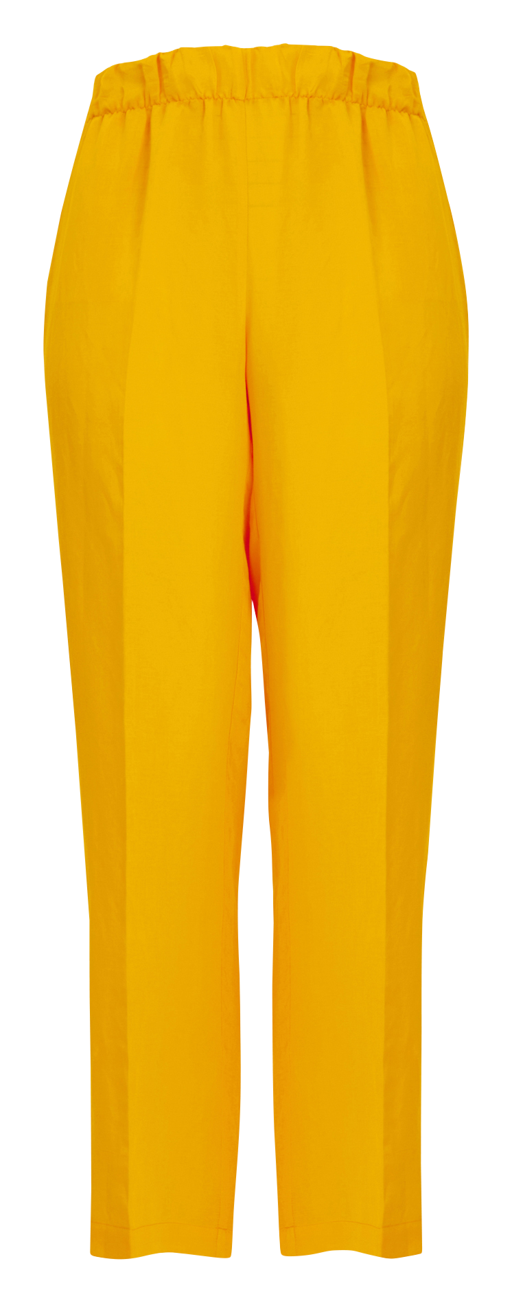 Blazing Yellow cigarette pants