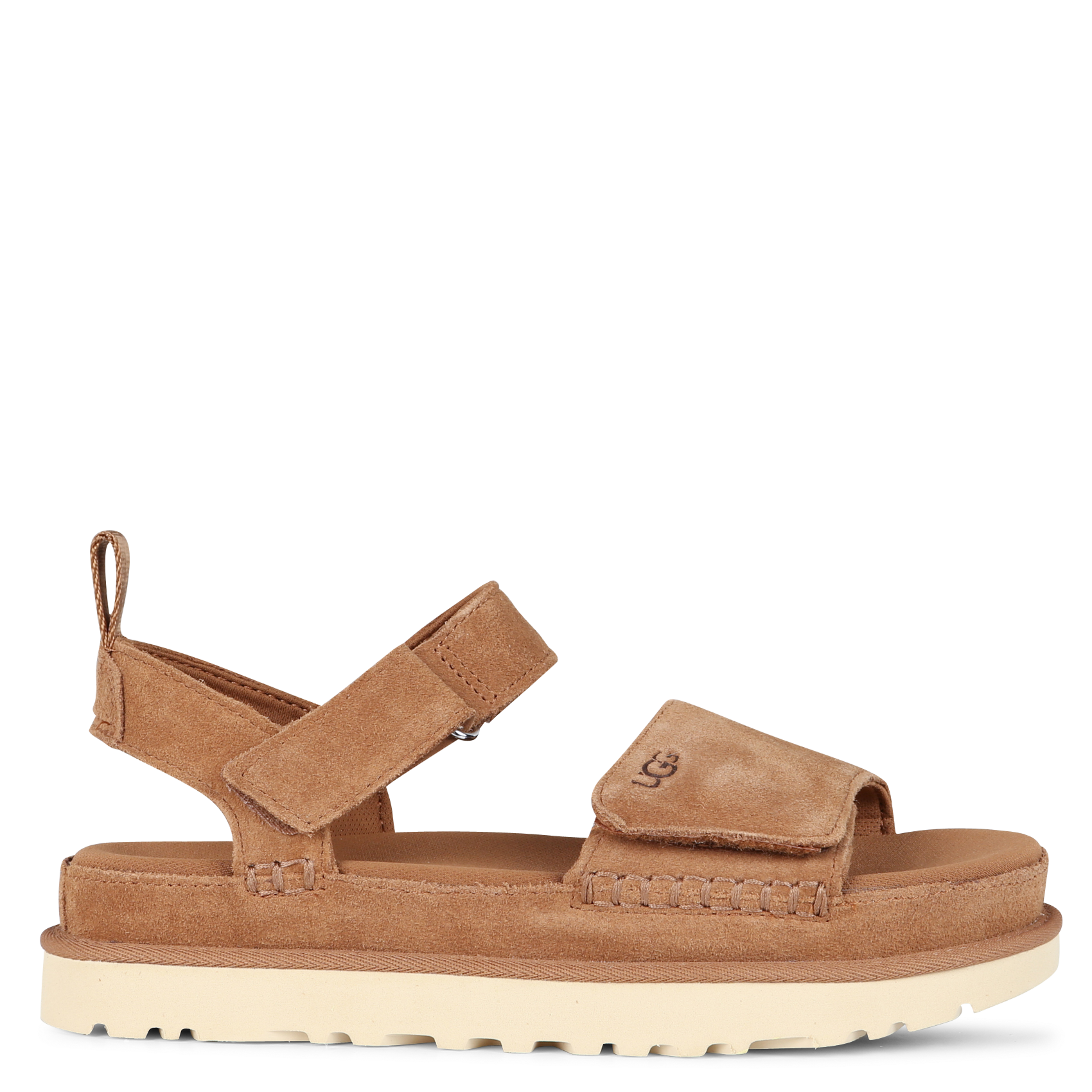 Leren sandalen met sleehak UGG