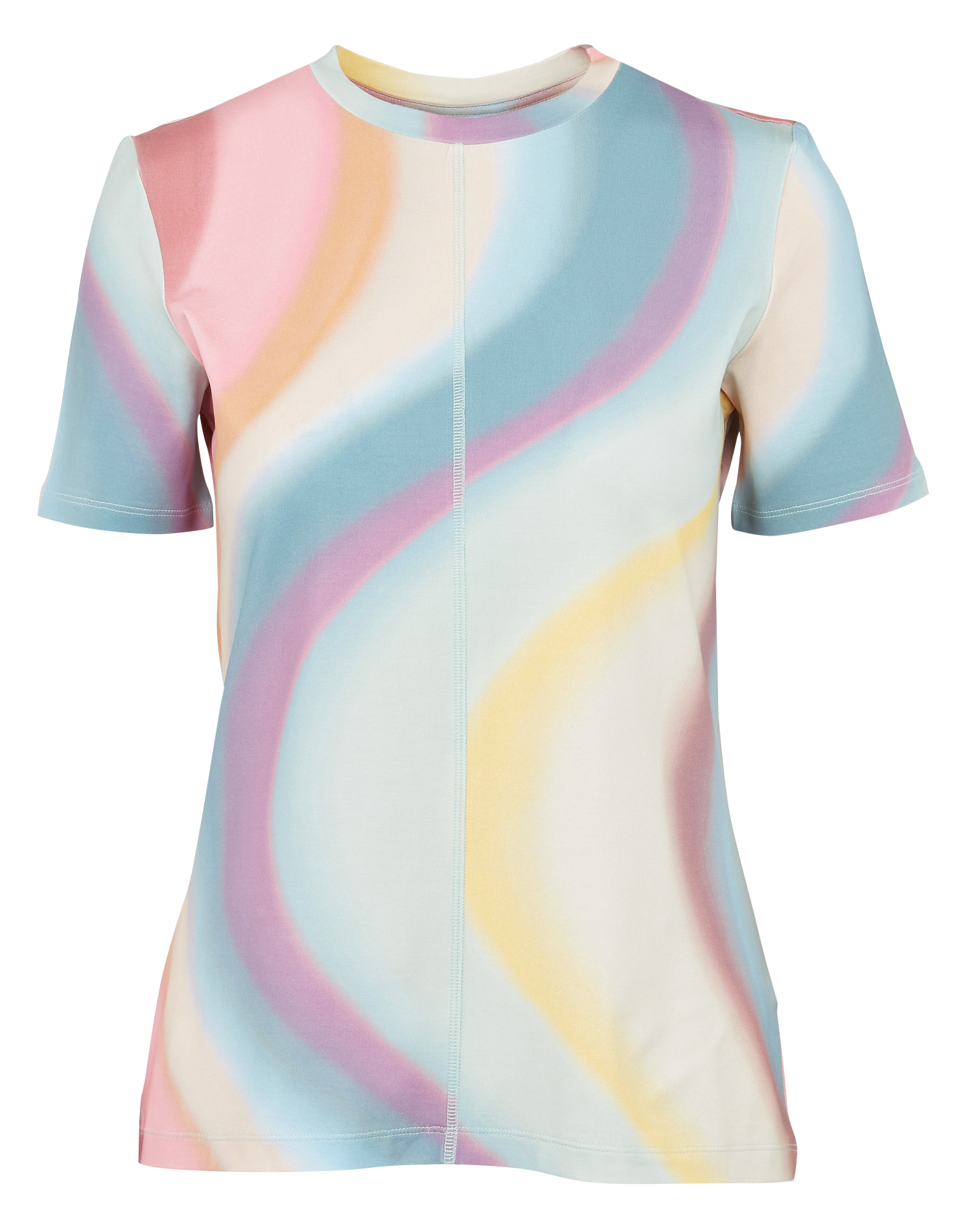 Round-neck tie-dye print T-shirt PAUL SMITH Multicolored