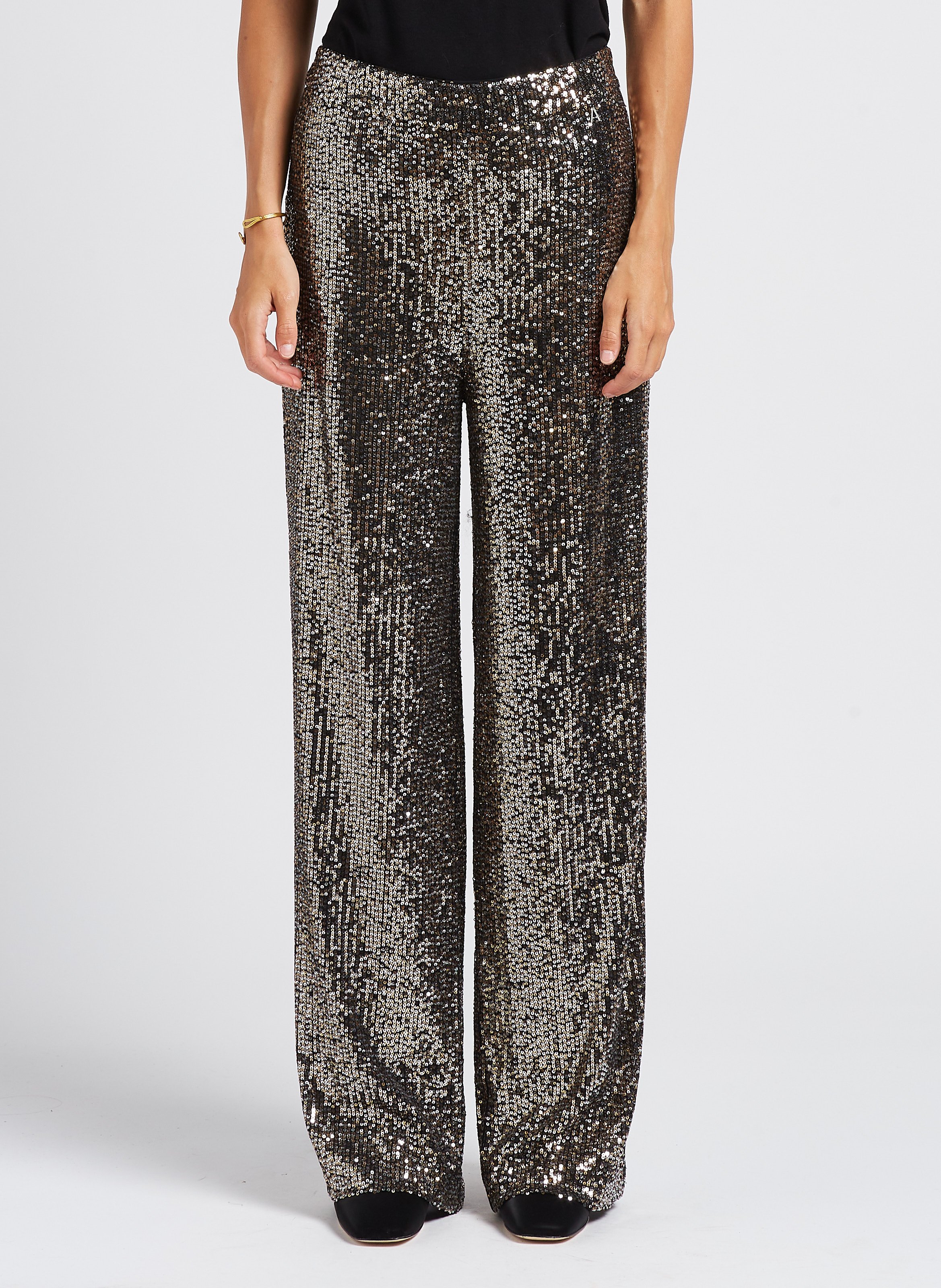 Pantalon sequin femme new arrivals