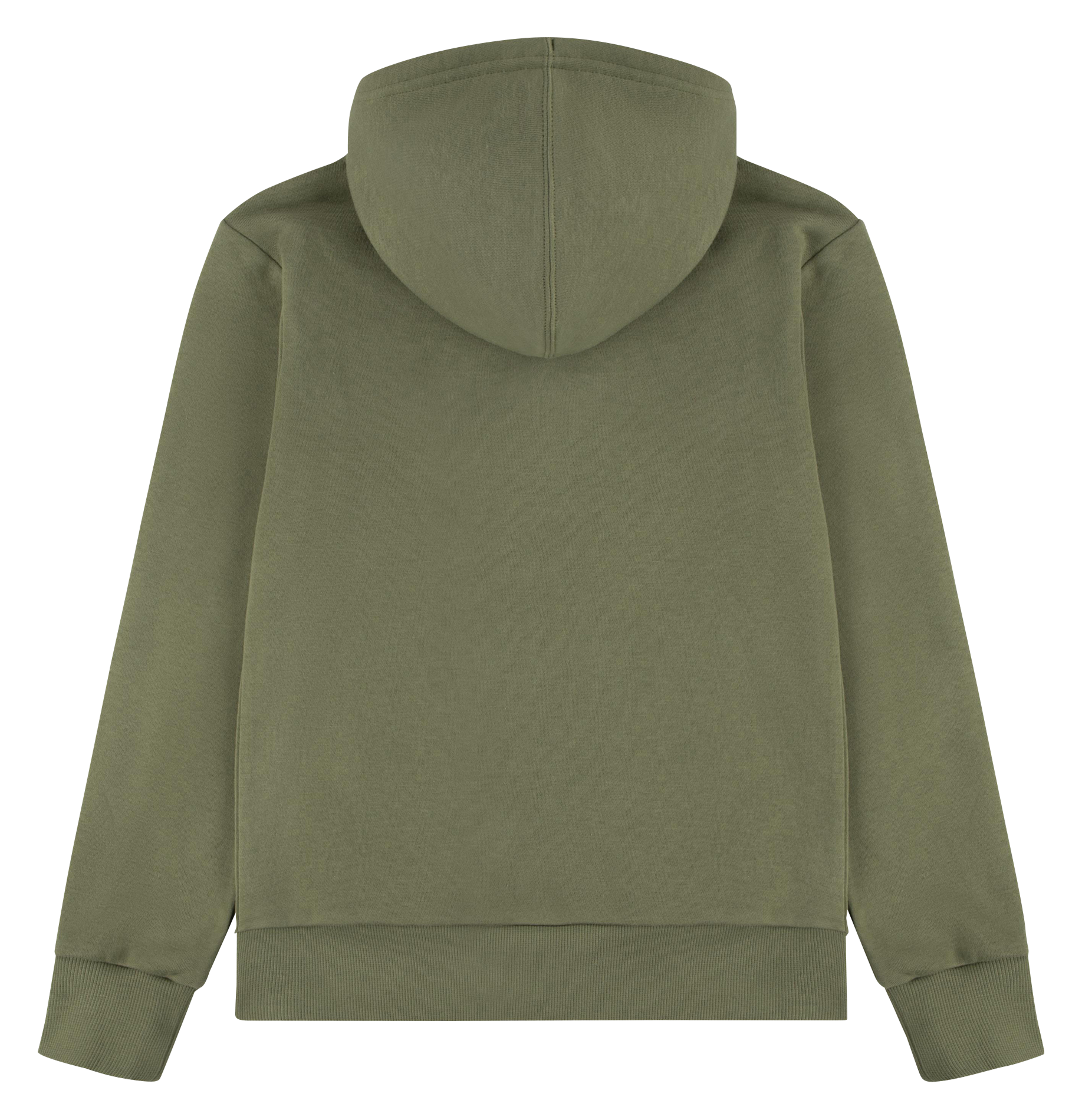 Sweat à capuche droit en coton mélangé LEVI'S KIDS Vert