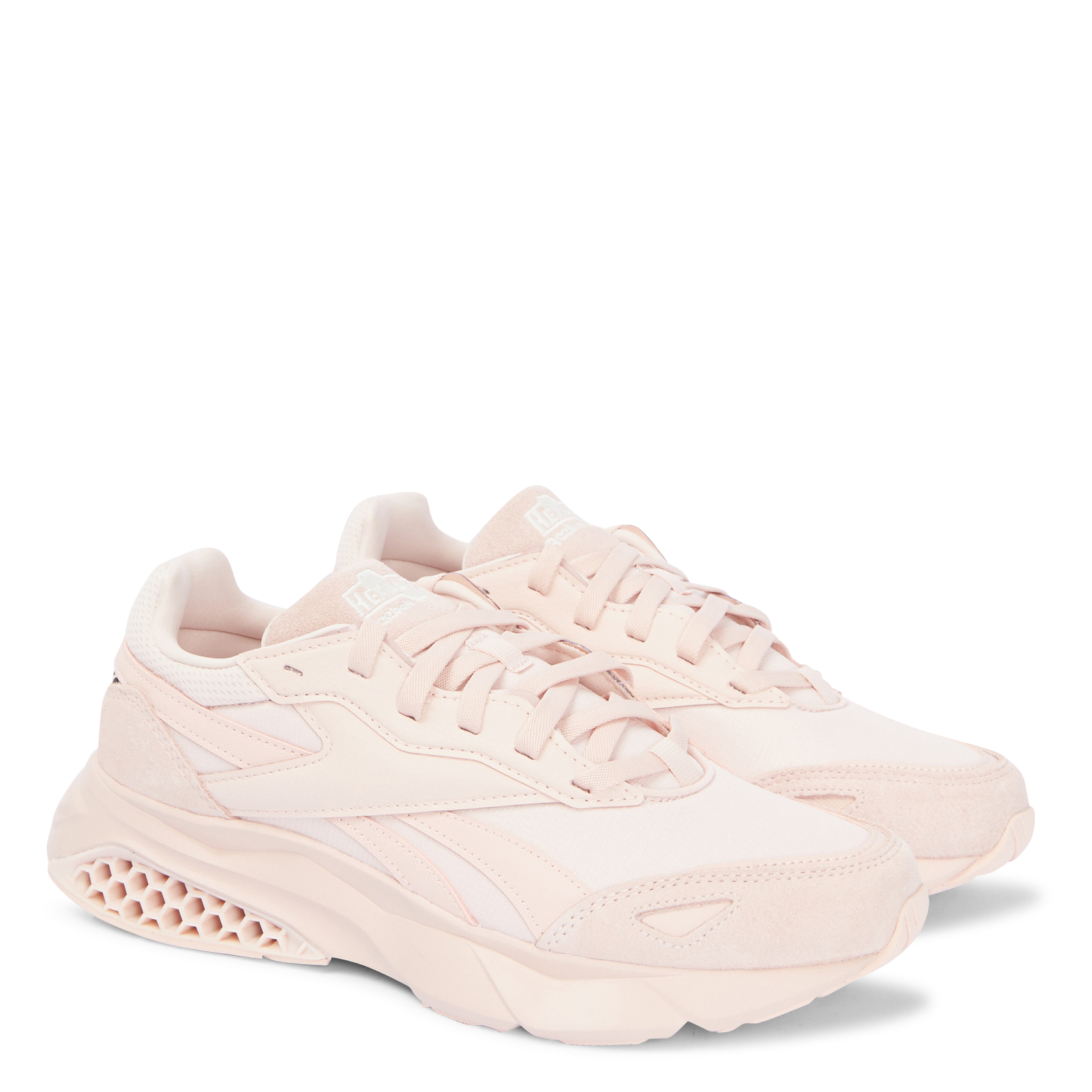 Low-top suede sneakers REEBOK Pink