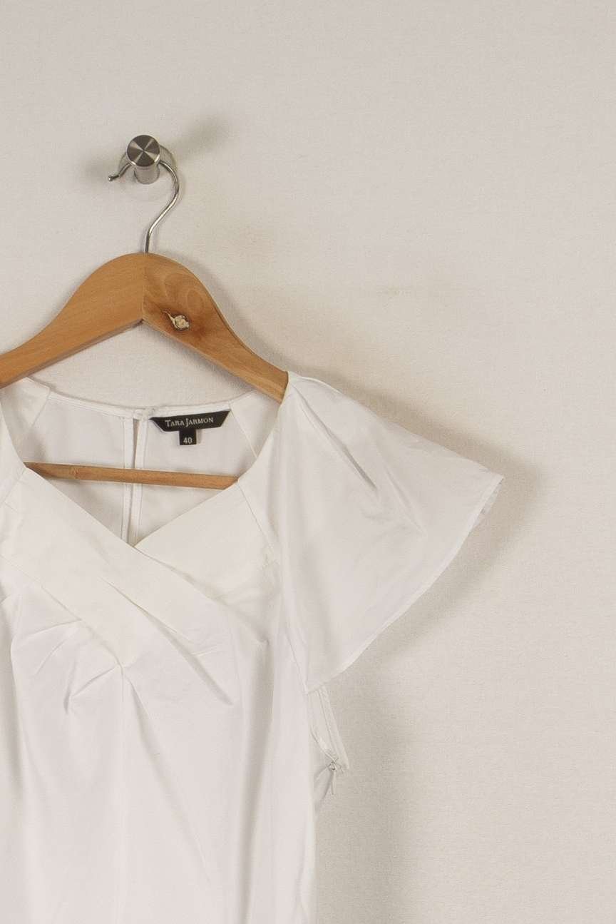 Midi dress TARA JARMON - Seconde Main White