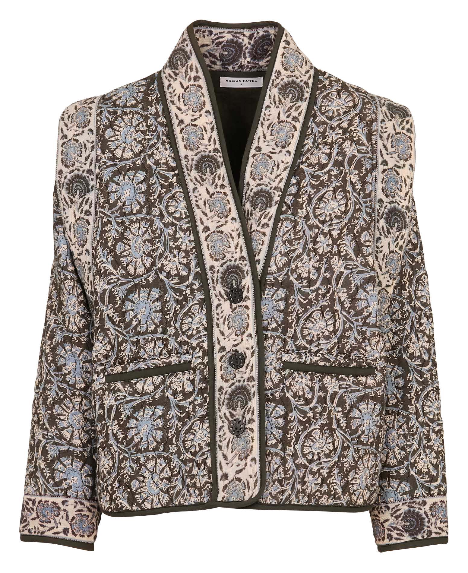 Cotton jacket MAISON HOTEL Blue