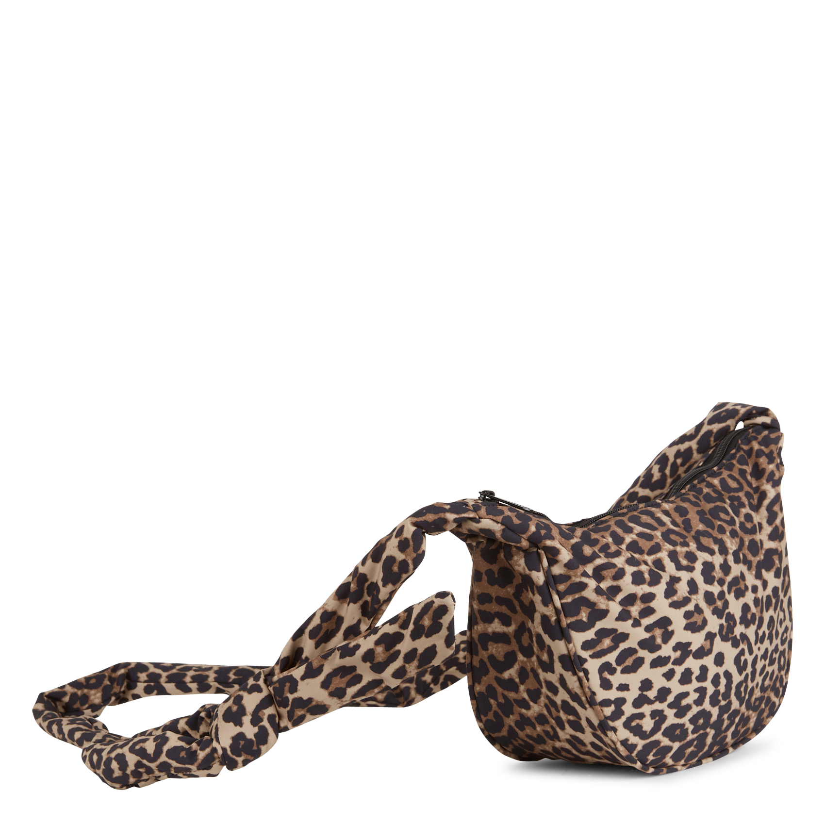 Leopard fanny pack PIECES Black