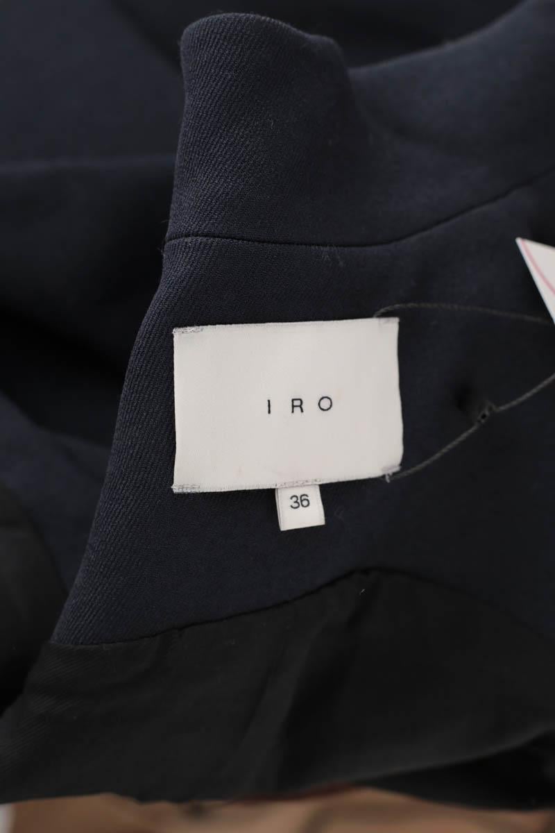 Navy sleeveless jacket IRO - Seconde Main Blue