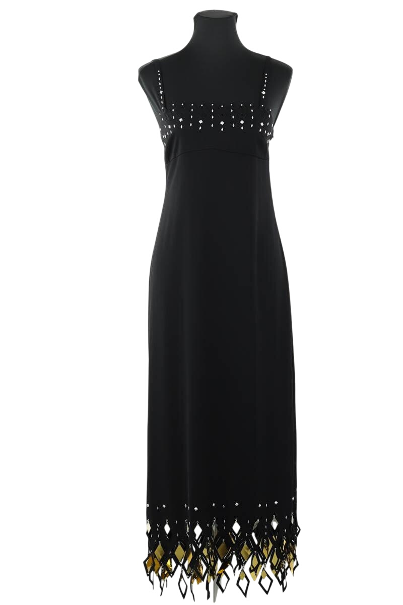 Black dress PACO RABANNE - Seconde Main Black